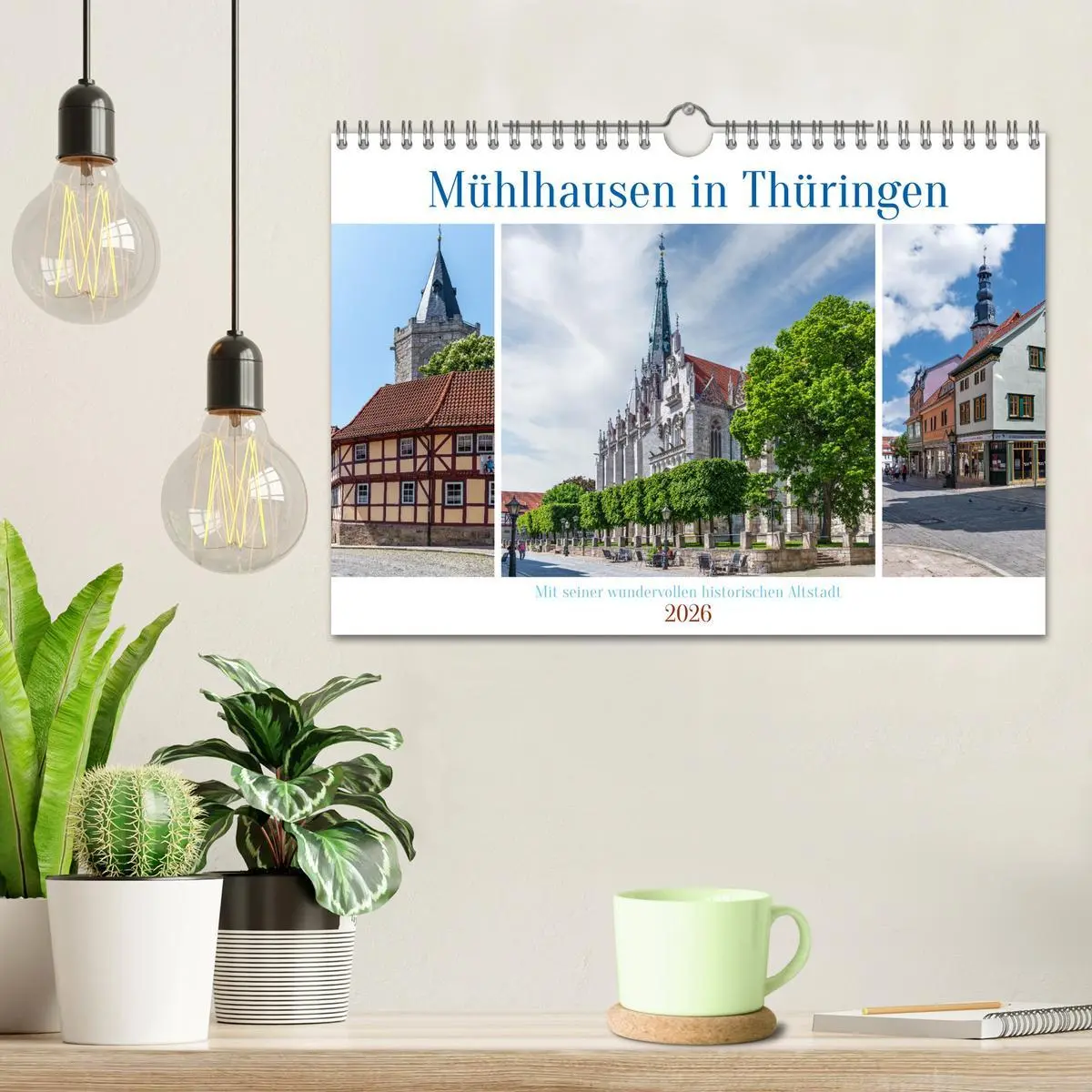 Bild: 9783457374207 | Mühlhausen in Thüringen (Wandkalender 2026 DIN A4 quer), CALVENDO...