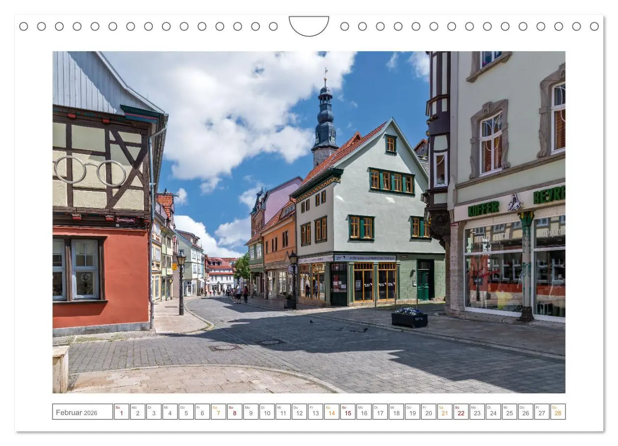 Bild: 9783457374207 | Mühlhausen in Thüringen (Wandkalender 2026 DIN A4 quer), CALVENDO...