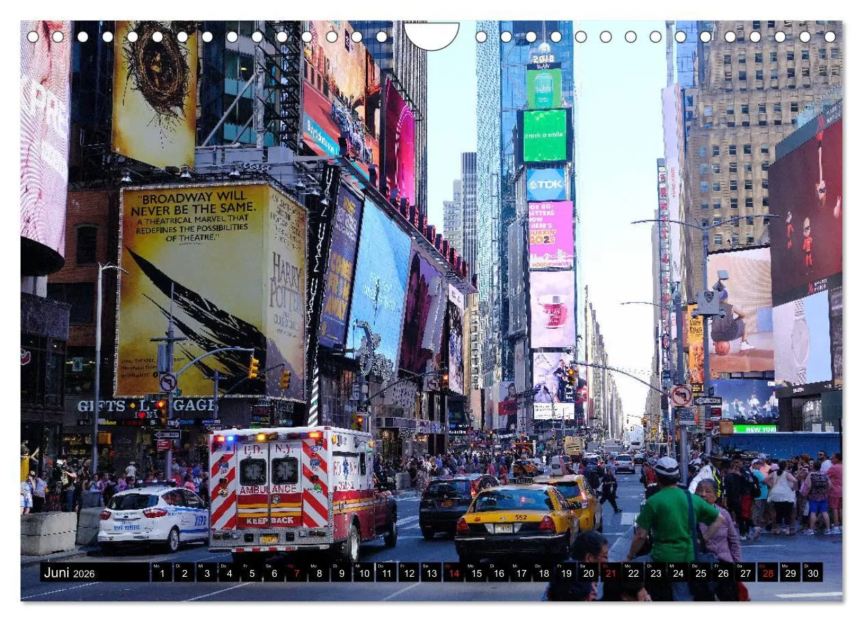 Bild: 9783457824207 | New York - 4 Tage unterwegs im Big Apple (Wandkalender 2026 DIN A4...