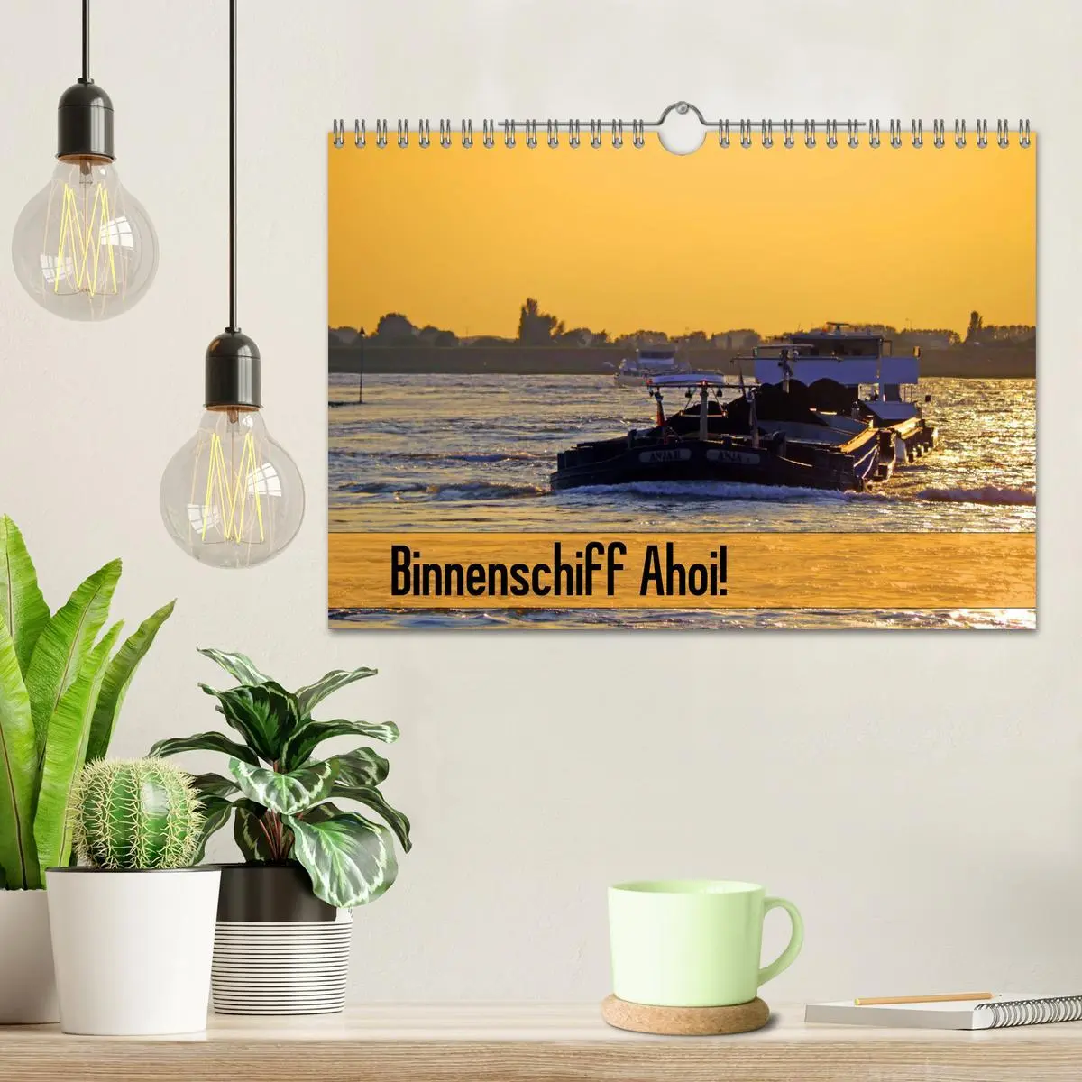 Bild: 9783516224207 | Binnenschiff Ahoi! (Wandkalender 2026 DIN A4 quer), CALVENDO...