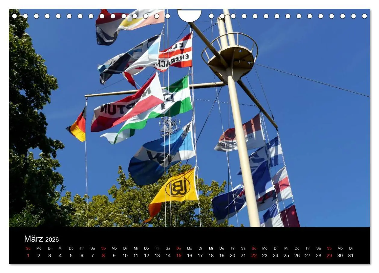 Bild: 9783516224207 | Binnenschiff Ahoi! (Wandkalender 2026 DIN A4 quer), CALVENDO...