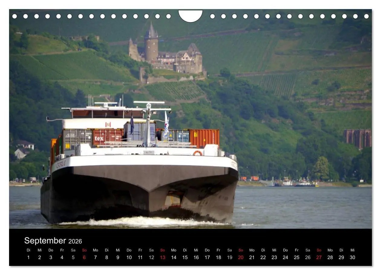 Bild: 9783516224207 | Binnenschiff Ahoi! (Wandkalender 2026 DIN A4 quer), CALVENDO...