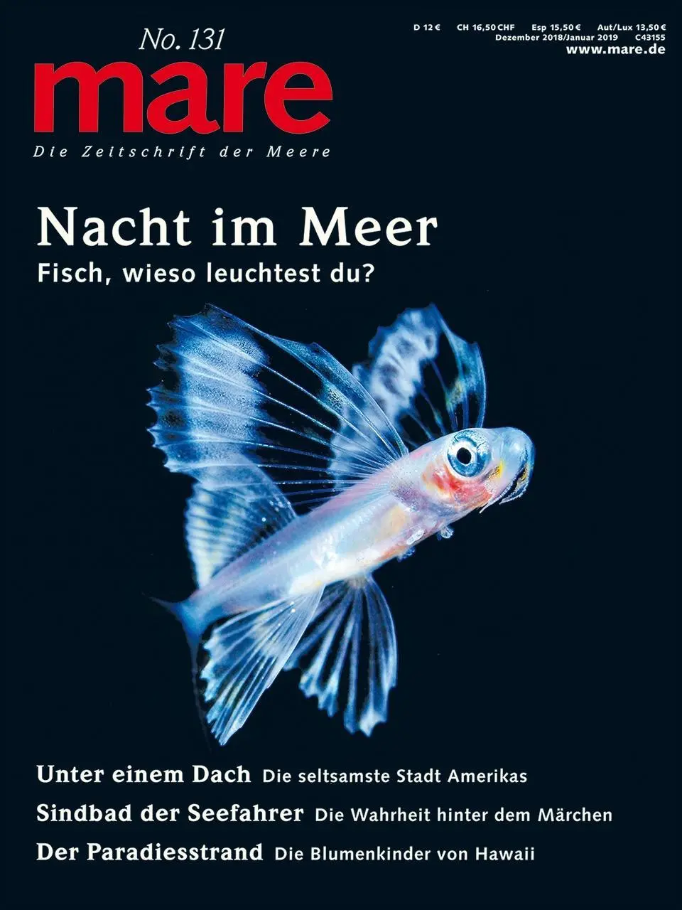 Cover: 9783866484207 | mare 131 - Nacht im Meer | Nikolaus K. Gelpke | Taschenbuch | 130 S.
