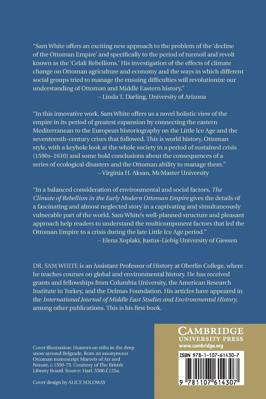 Rückseite: 9781107614307 | The Climate of Rebellion in the Early Modern Ottoman Empire | White