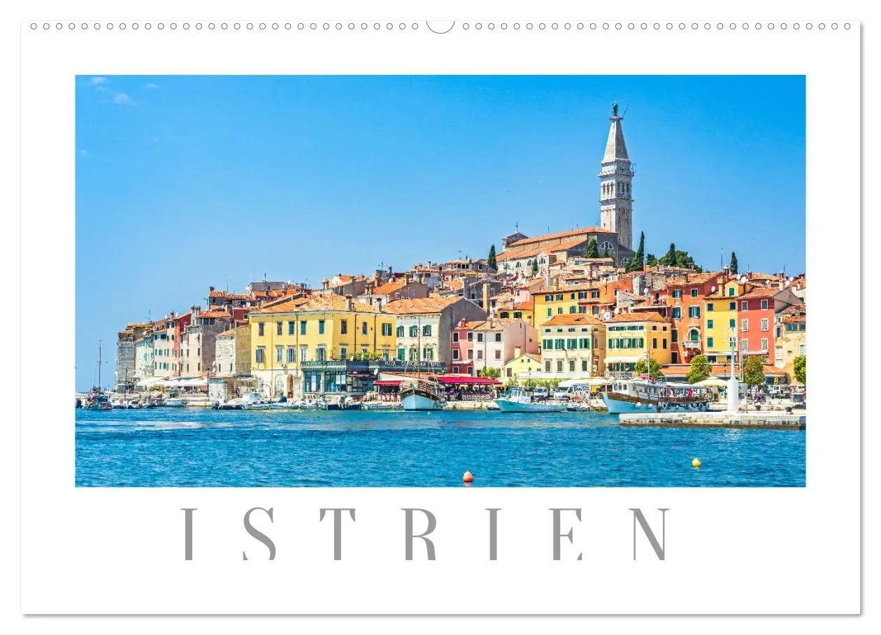 Cover: 9783457744307 | Istrien - Piran ¿ Novigrad ¿ Rovinj ¿ Pula (Wandkalender 2026 DIN...