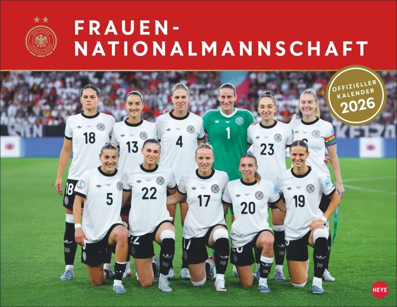 Cover: 9783756414307 | DFB Frauen Posterkalender 2026 | Kalender | Spiralbindung | Deutsch