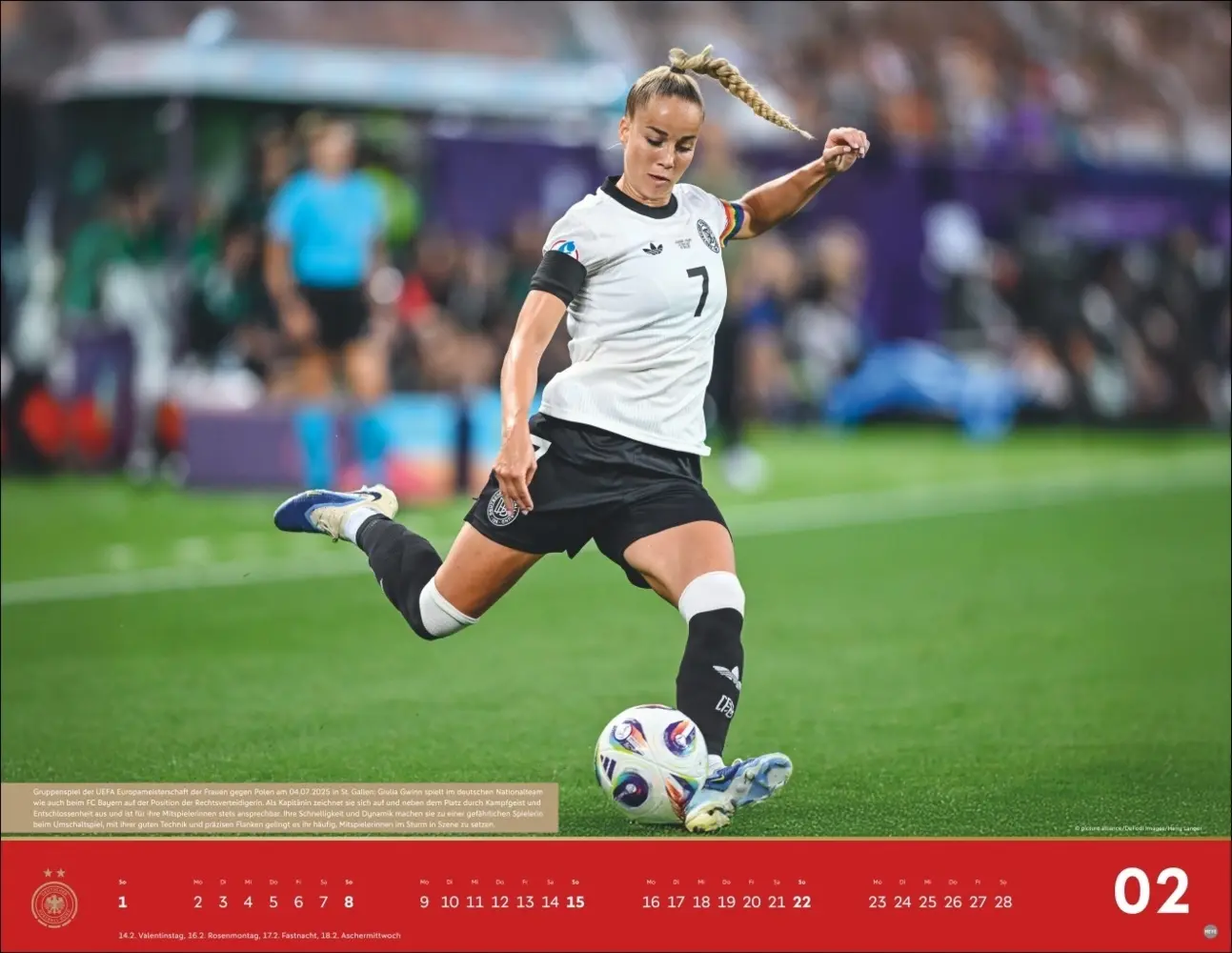 Bild: 9783756414307 | DFB Frauen Posterkalender 2026 | Kalender | Spiralbindung | Deutsch