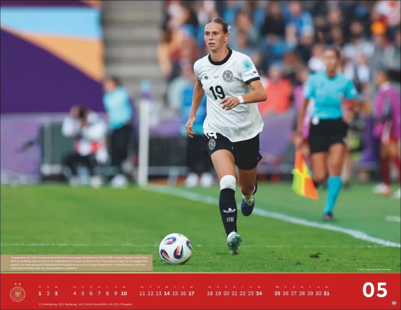 Bild: 9783756414307 | DFB Frauen Posterkalender 2026 | Kalender | Spiralbindung | Deutsch