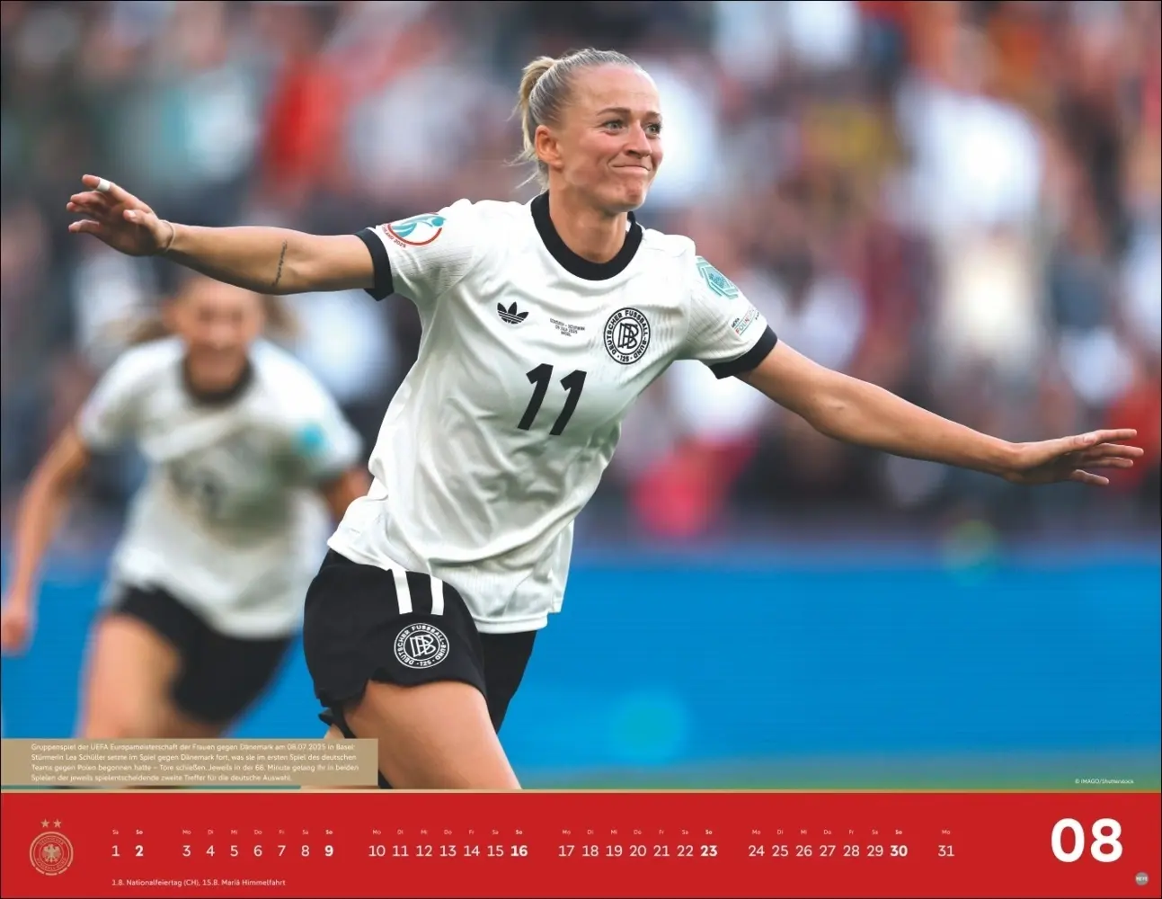 Bild: 9783756414307 | DFB Frauen Posterkalender 2026 | Kalender | Spiralbindung | Deutsch