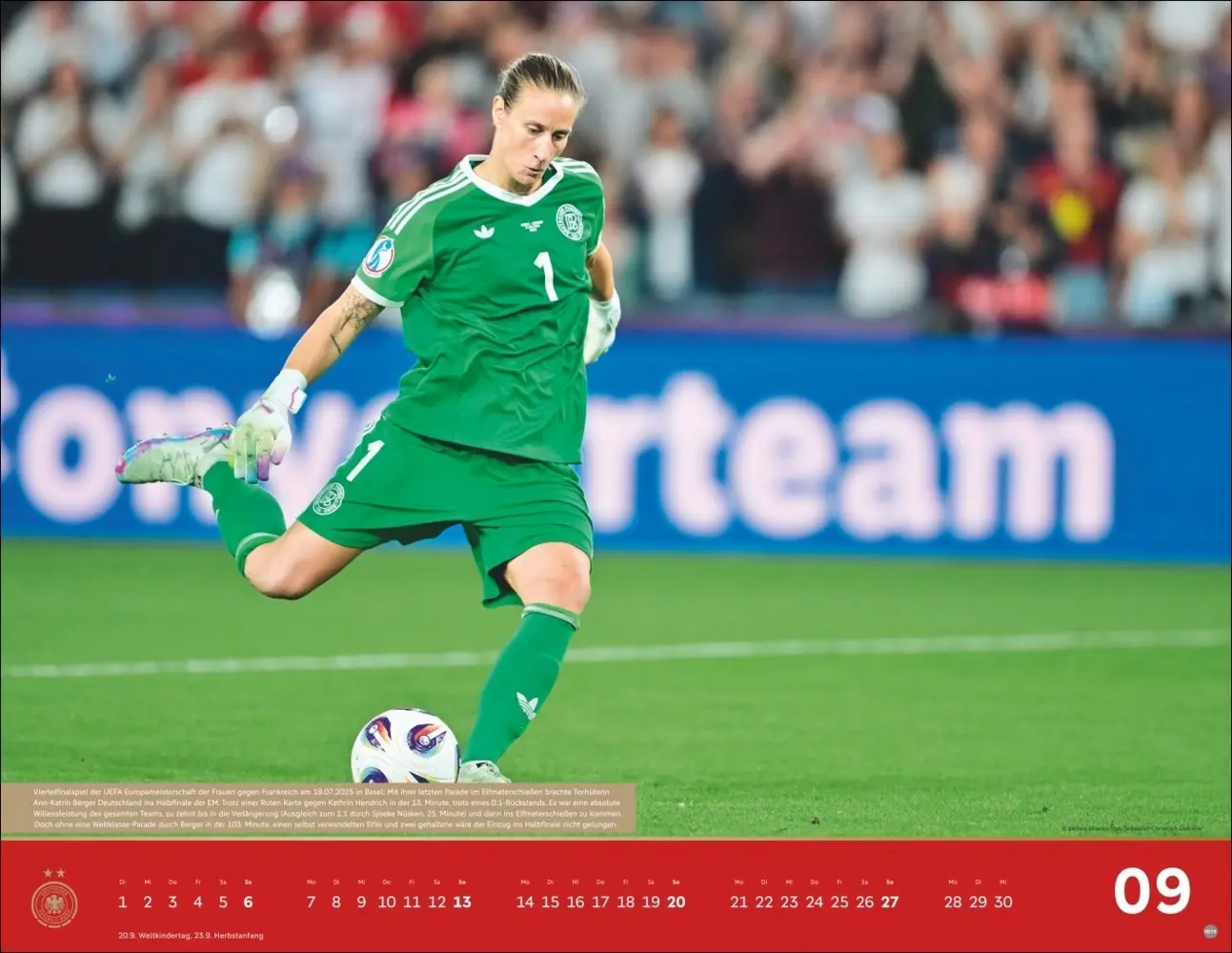 Bild: 9783756414307 | DFB Frauen Posterkalender 2026 | Kalender | Spiralbindung | Deutsch
