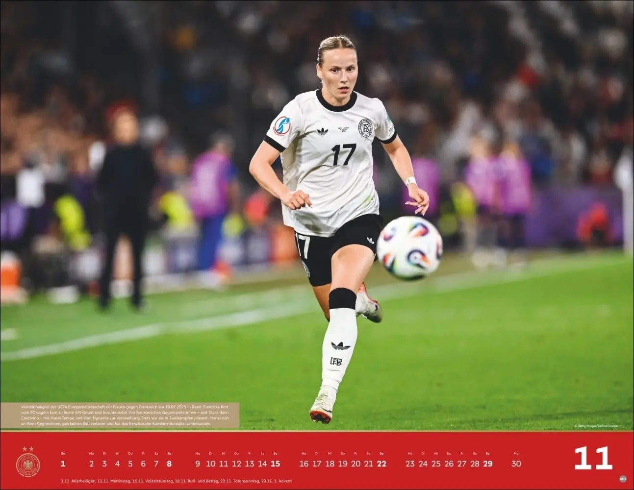Bild: 9783756414307 | DFB Frauen Posterkalender 2026 | Kalender | Spiralbindung | Deutsch