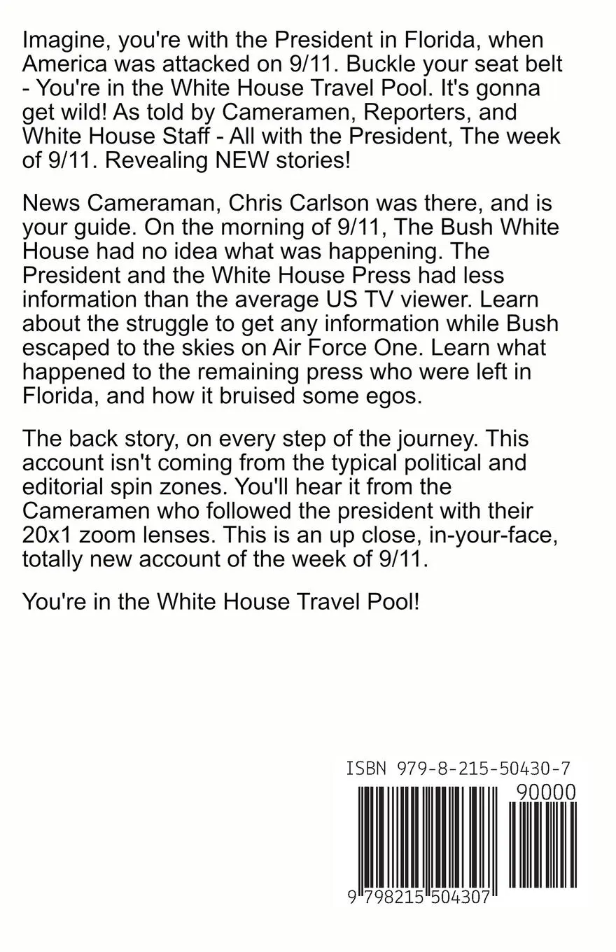 Rückseite: 9798215504307 | 9/11 With POTUS | Chris Carlson | Taschenbuch | Englisch | 2021
