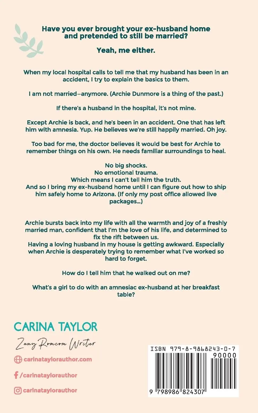 Rückseite: 9798986824307 | Forget Me Twice | Carina Taylor | Taschenbuch | Englisch | 2022