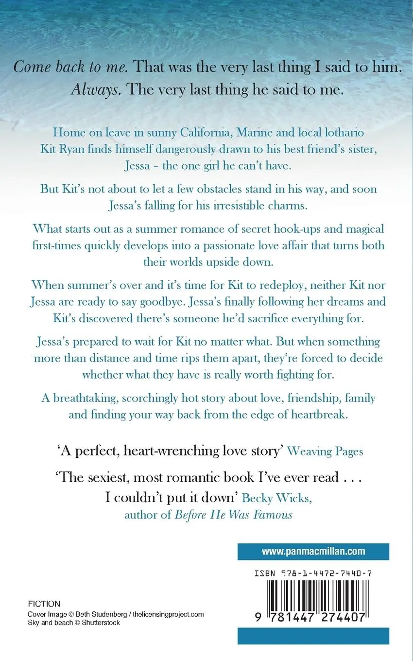 Rückseite: 9781447274407 | Come Back To Me | Mila Gray | Taschenbuch | Englisch | 2014 | Pan