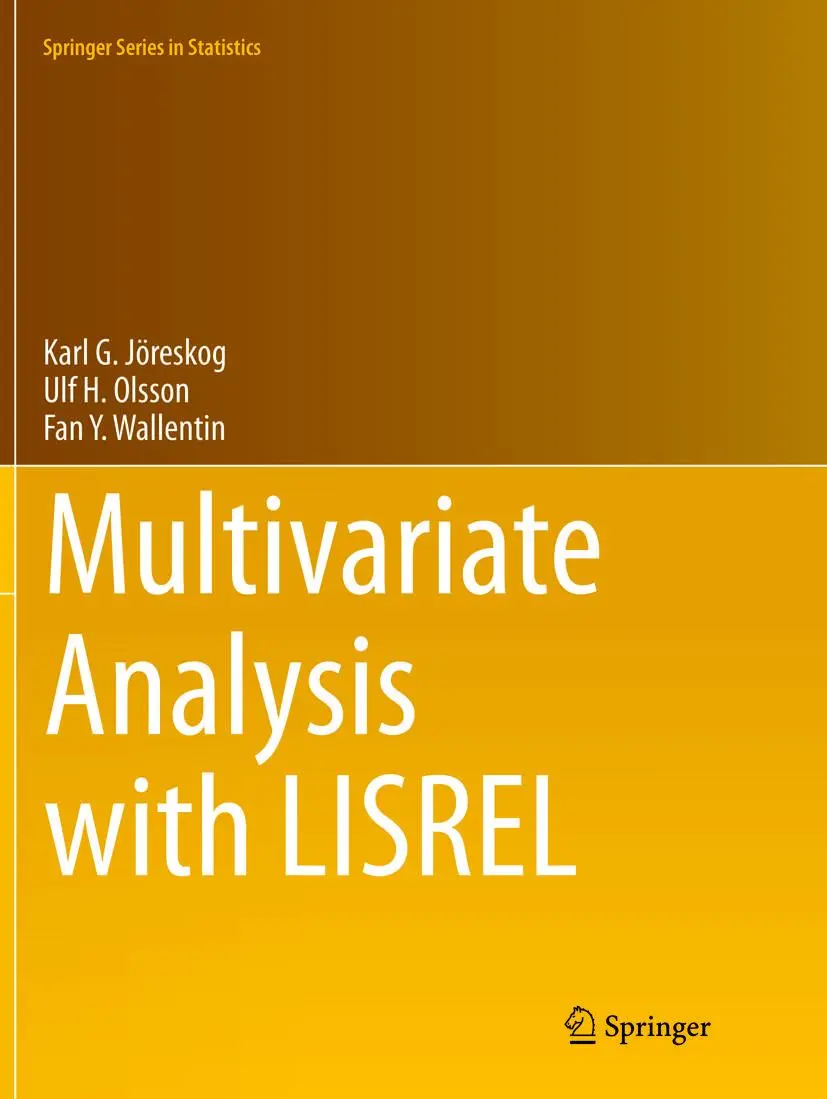 Cover: 9783319814407 | Multivariate Analysis with LISREL | Karl G. Jöreskog (u. a.) | Buch