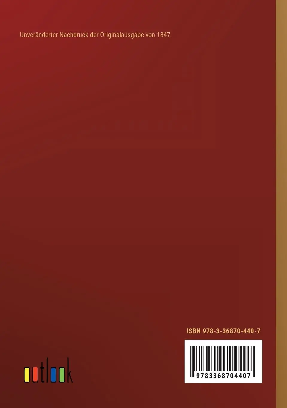 Rückseite: 9783368704407 | Caspar Hauser, der Thronerbe Badens | F. Sebastian Seiler | Buch