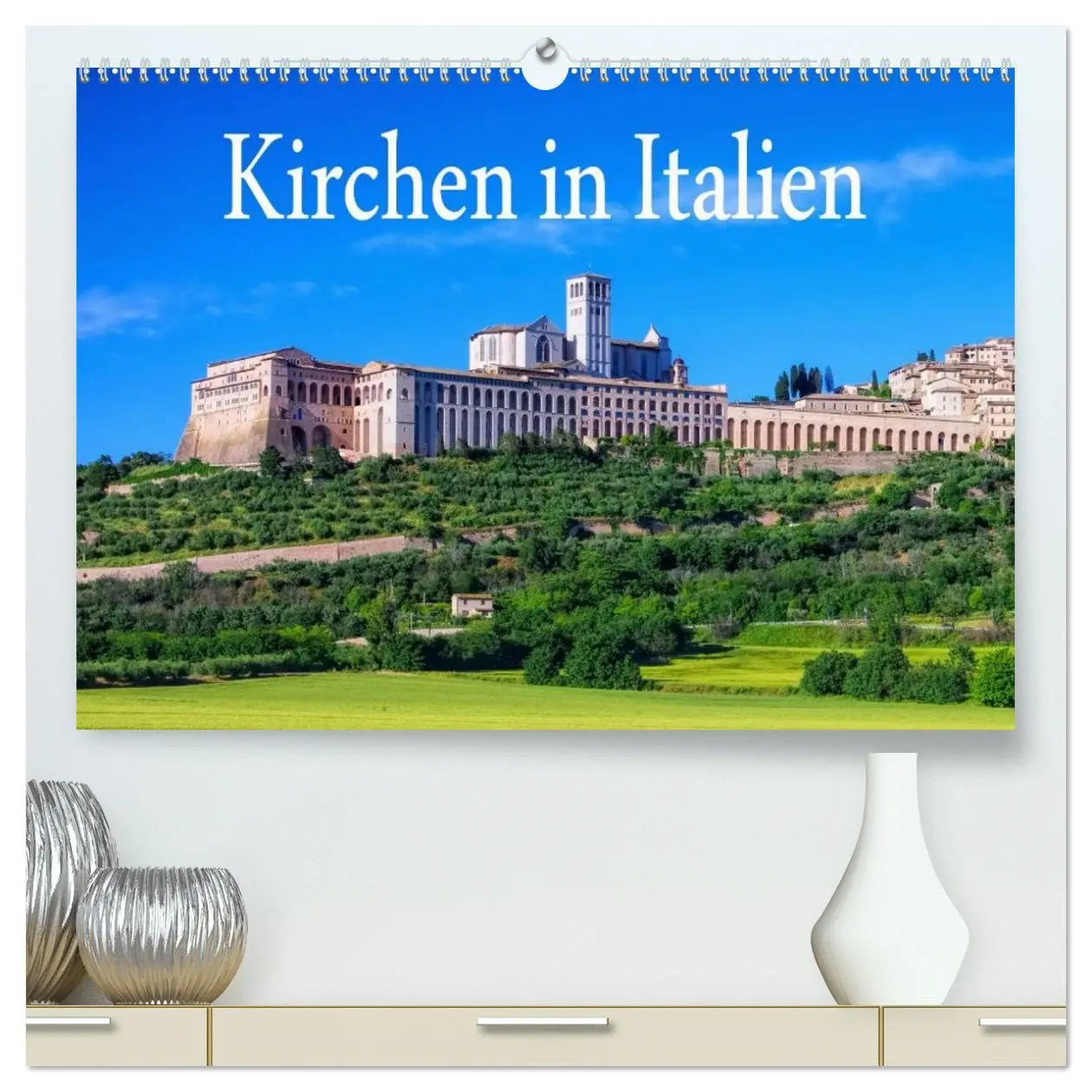 Cover: 9783516064407 | Kirchen in Italien (hochwertiger Premium Wandkalender 2026 DIN A2...