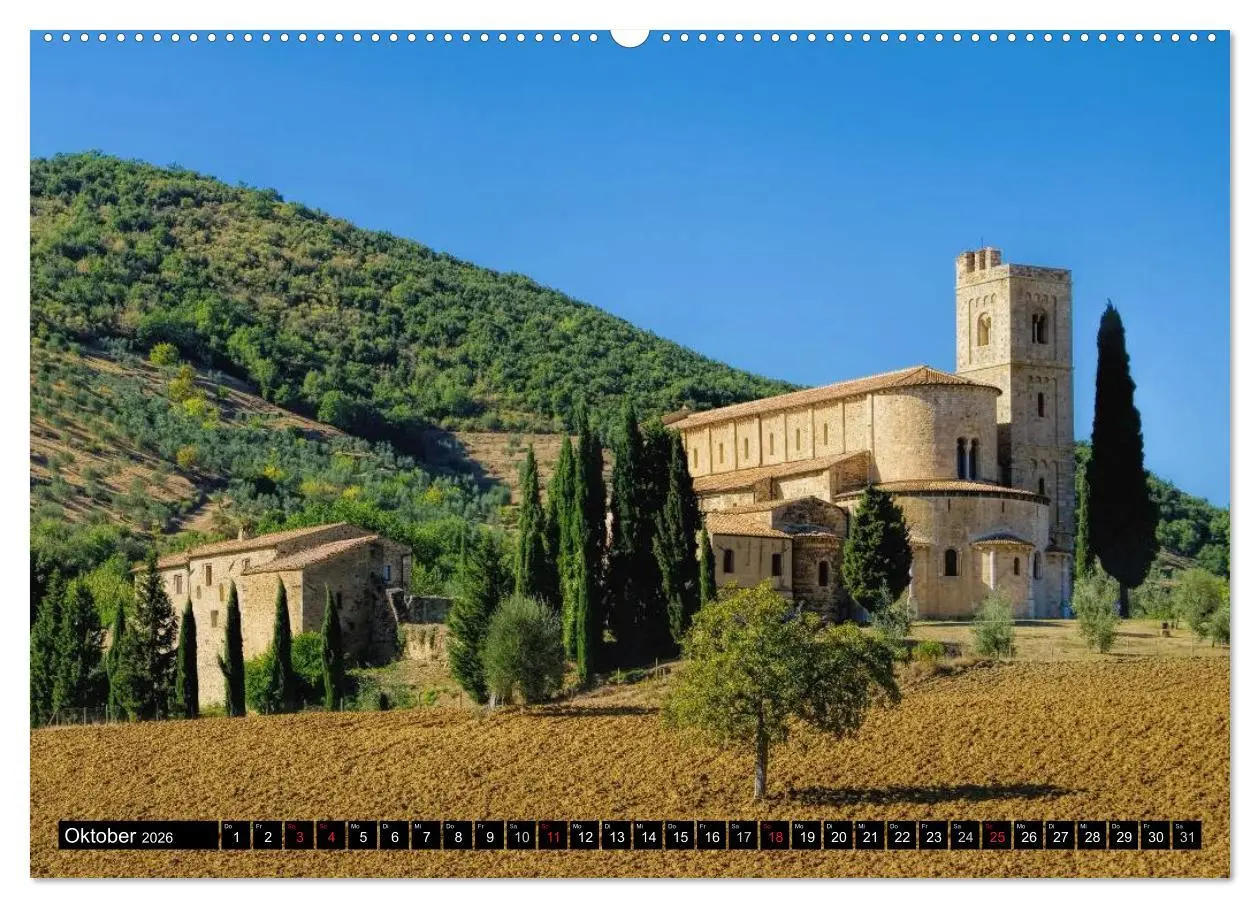Bild: 9783516064407 | Kirchen in Italien (hochwertiger Premium Wandkalender 2026 DIN A2...