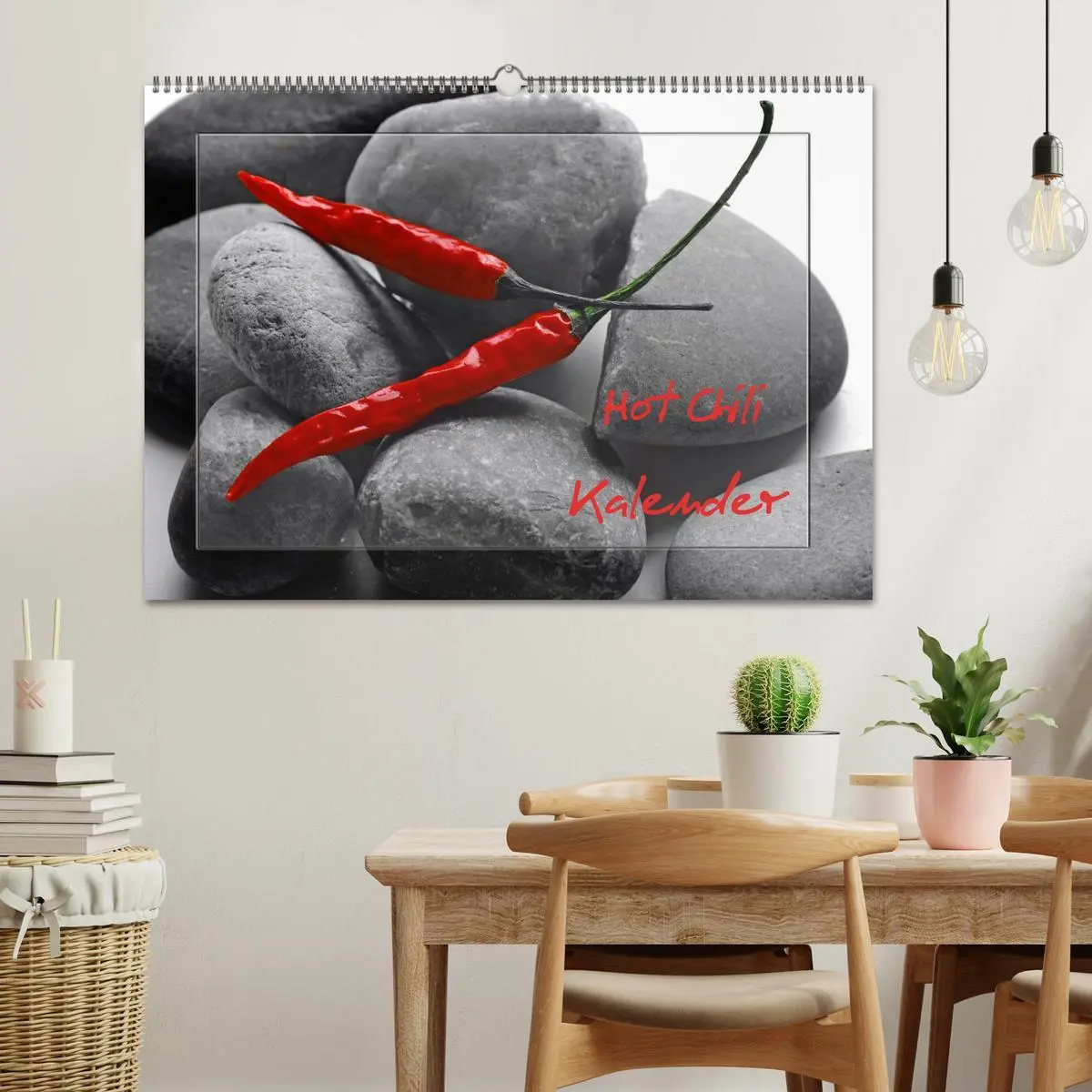 Bild: 9783516204407 | Hot Chili Küchen Kalender (Wandkalender 2026 DIN A2 quer), CALVENDO...