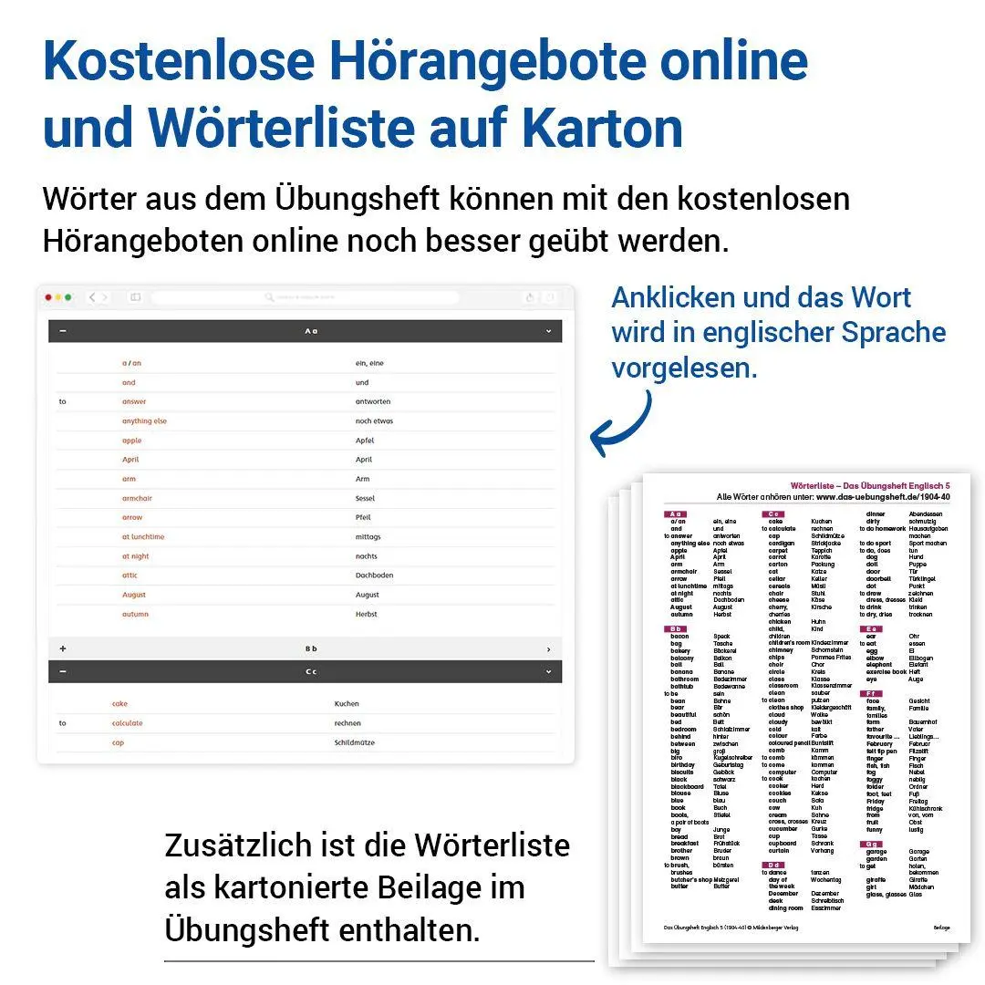 Bild: 9783619194407 | Das Übungsheft Englisch 5 | Let's practice English, Klasse 5 | Buch