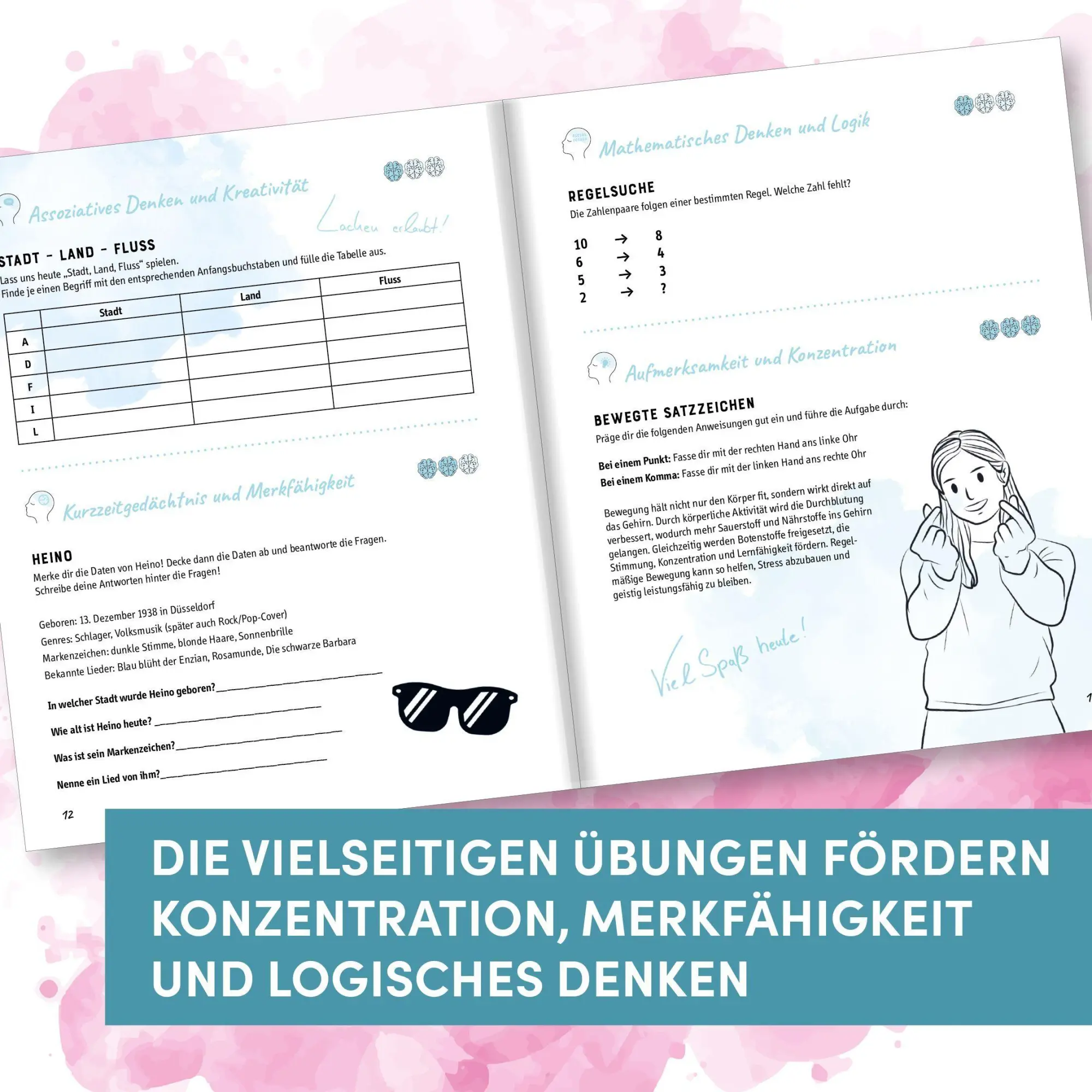 Bild: 9783735854407 | Gehirnjogging für Senioren. Übungen für ein gesundes Gehirn, bis...