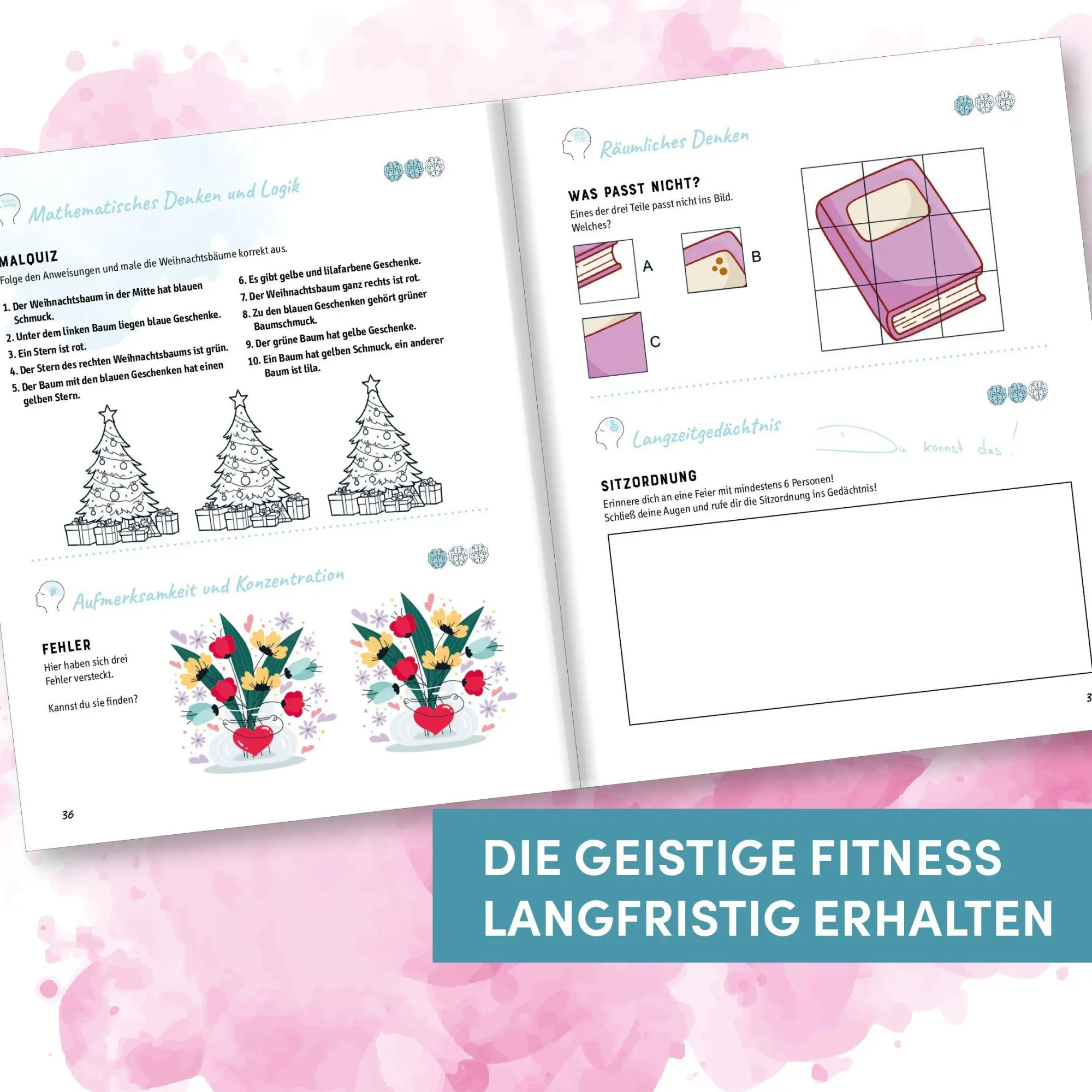 Bild: 9783735854407 | Gehirnjogging für Senioren. Übungen für ein gesundes Gehirn, bis...