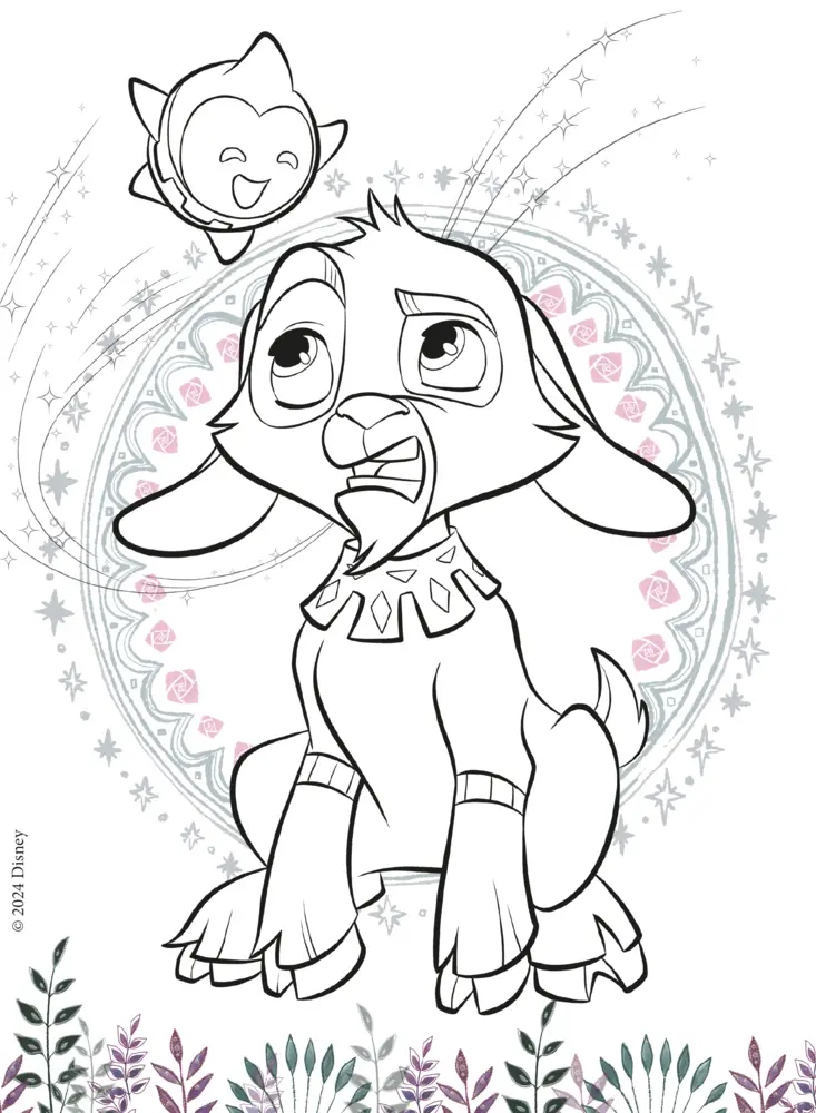 Bild: 9783833244407 | Disney Wish: Mein zauberhafter Ausmalspaß | Malblock | Panini | Buch