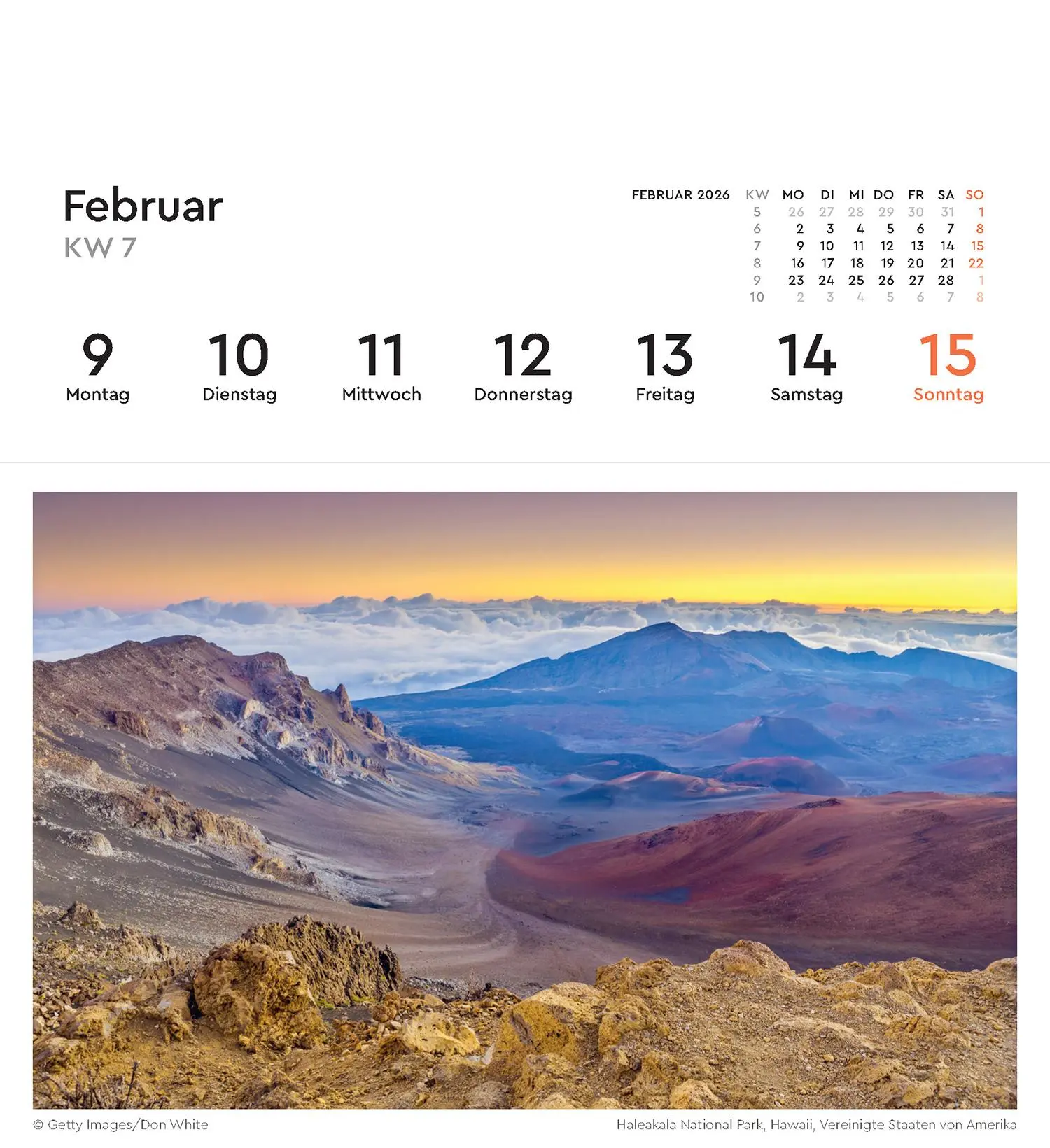 Bild: 9783965914407 | Farben der Erde - KUNTH Postkartenkalender 2026 | Kalender | 53 S.