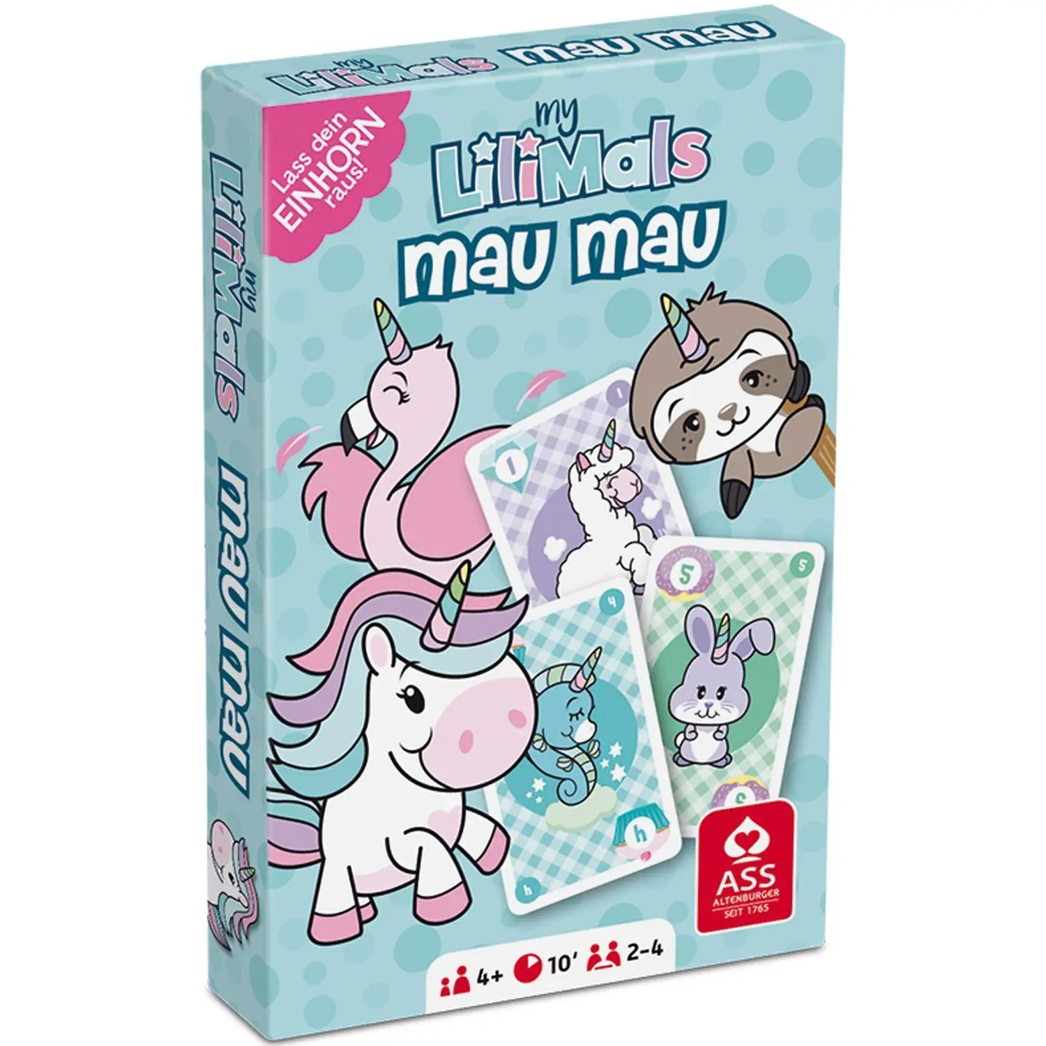 Cover: 4042677774507 | myLilimals - Mau Mau | Spielkartenfabrik Altenburg GmbH | Spiel | 2018