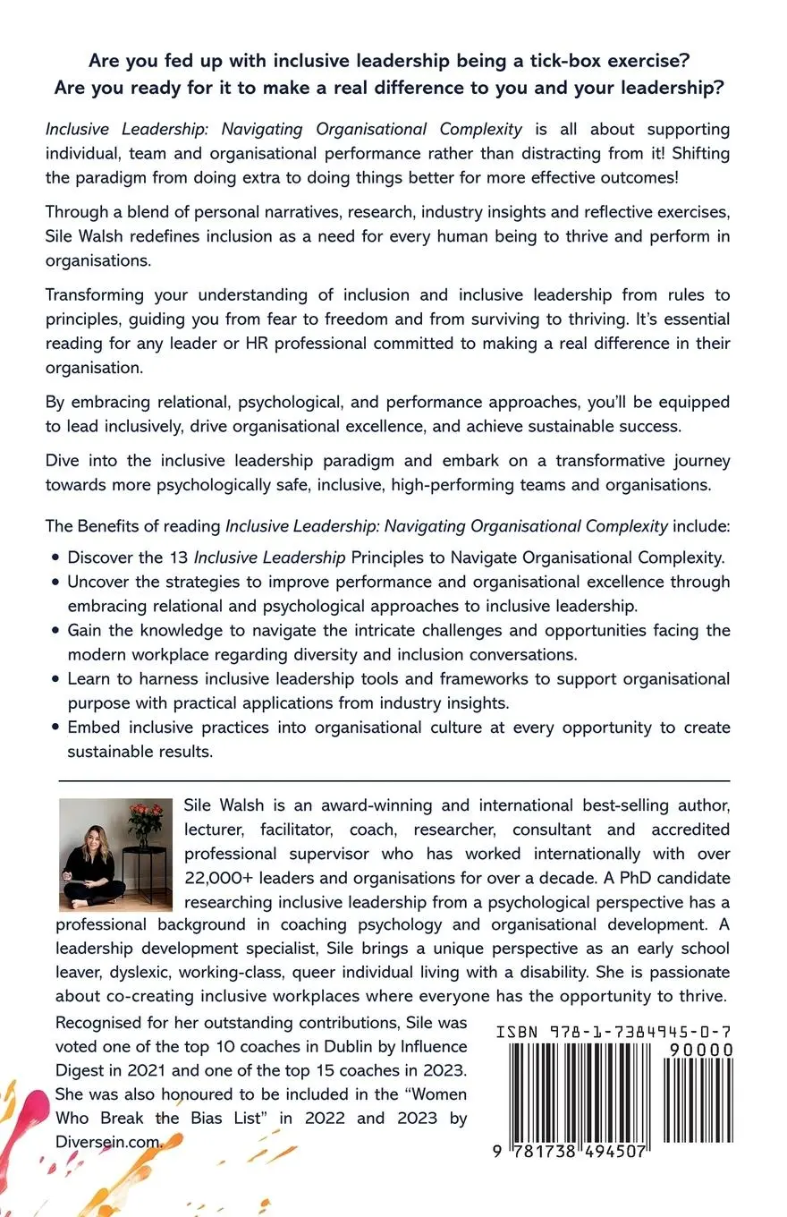 Rückseite: 9781738494507 | Inclusive Leadership Navigating Organisational Complexity | Sile Walsh