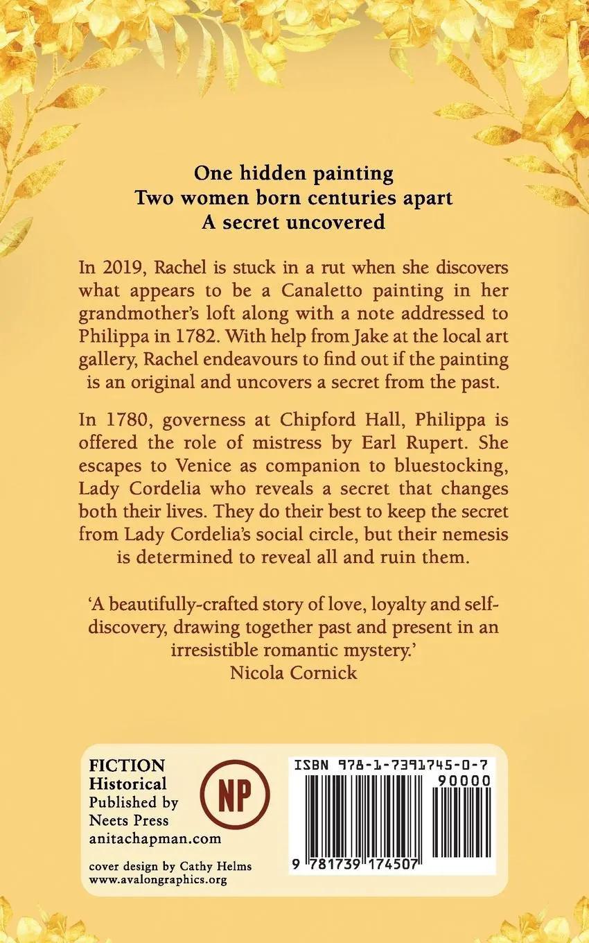 Rückseite: 9781739174507 | The Venice Secret | Anita Chapman | Taschenbuch | Englisch | 2023