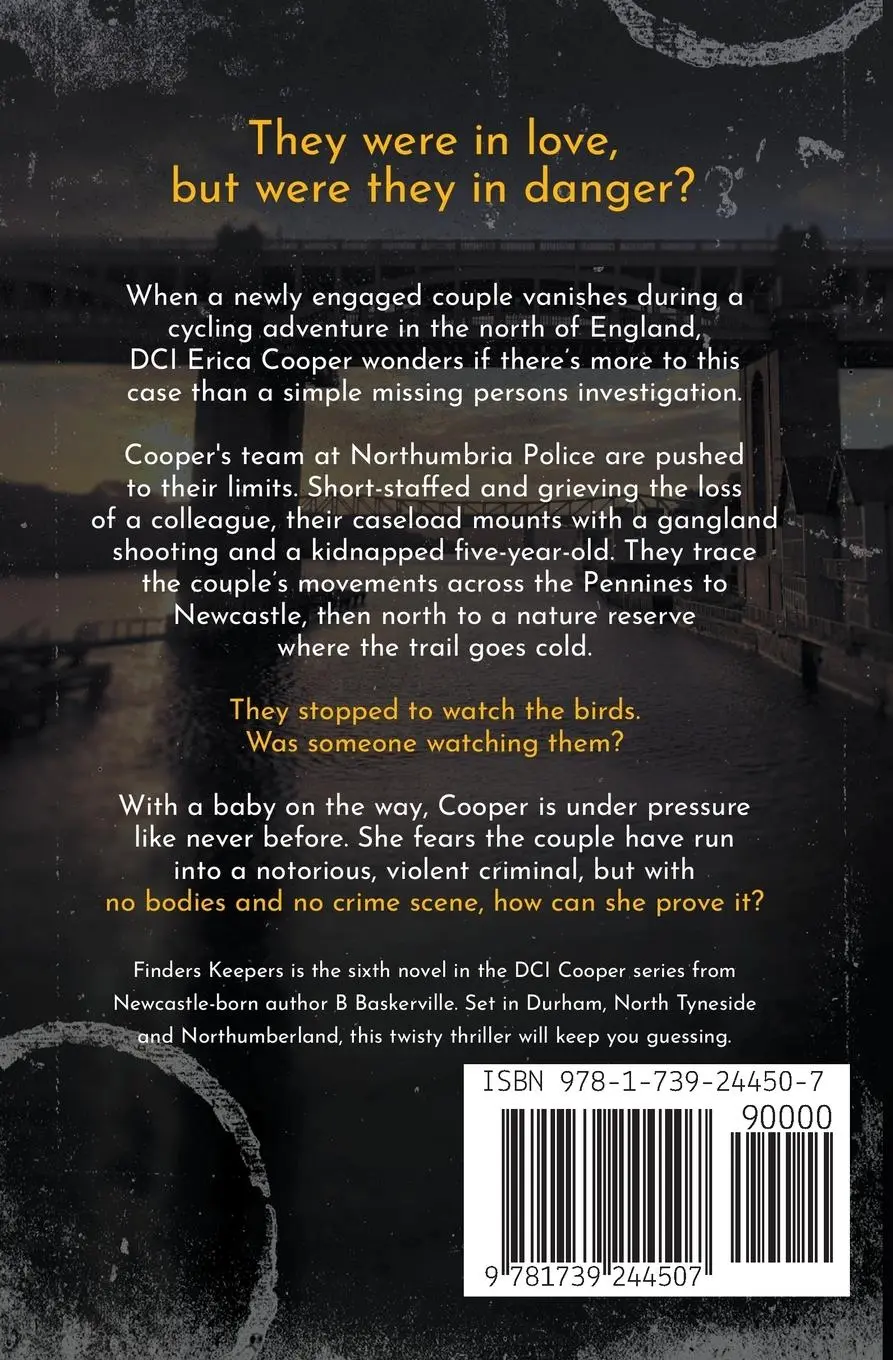 Rückseite: 9781739244507 | Finders Keepers | B. Baskerville | Taschenbuch | Englisch | 2022