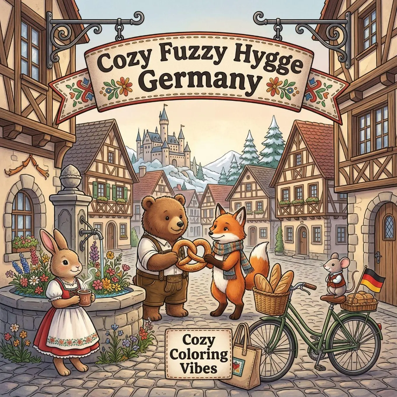 Cover: 9781965964507 | Cozy Fuzzy Hygge Germany | Cozy Coloring Vibes | Taschenbuch | 2026