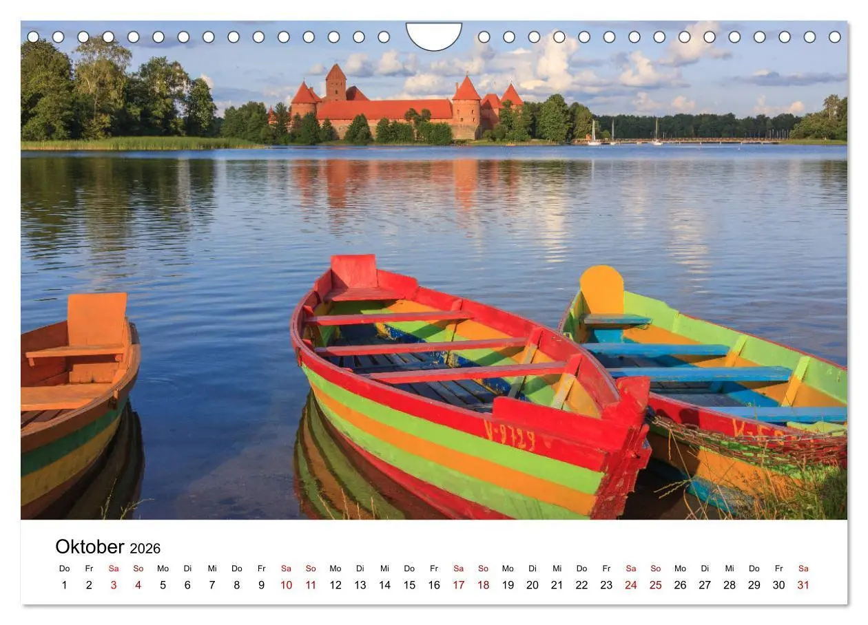 Bild: 9783457894507 | Baltische Länder (Wandkalender 2026 DIN A4 quer), CALVENDO...
