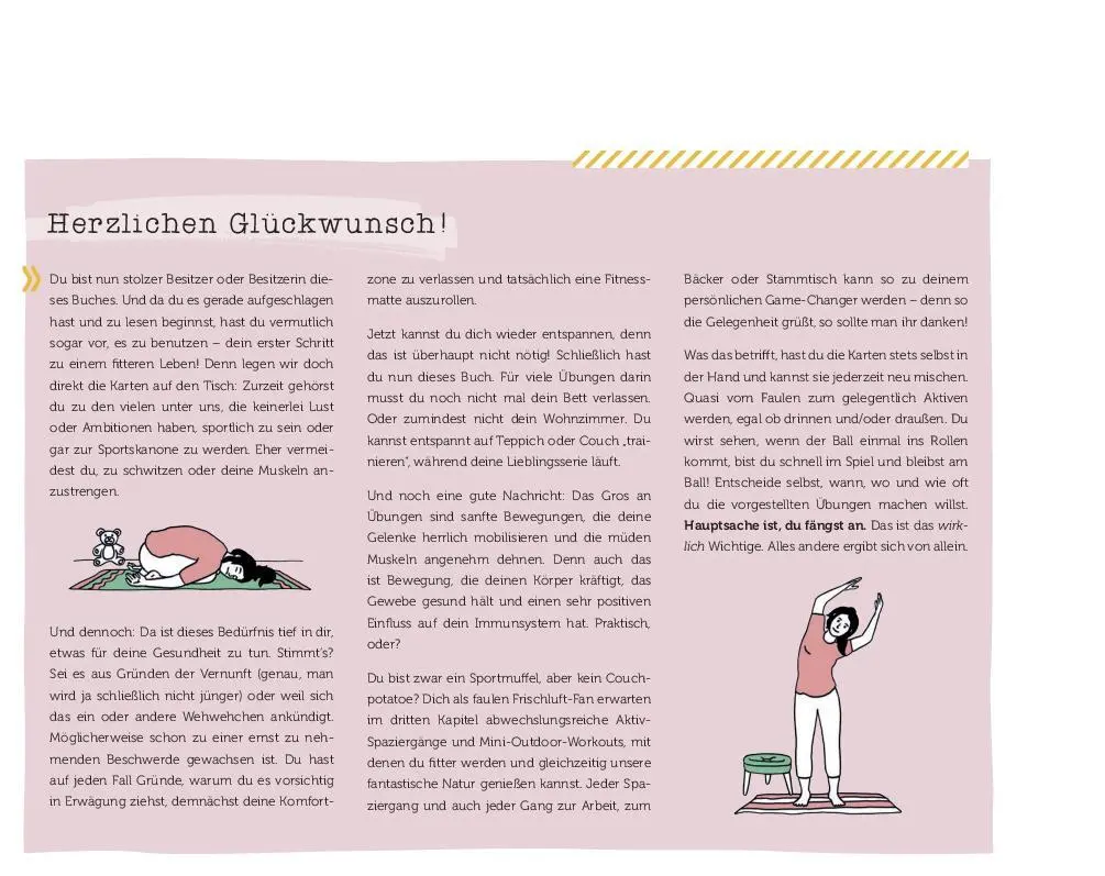 Bild: 9783625194507 | Fitness für Faule 75 Übungen für ultimative Sportmuffel | Zöll | Buch