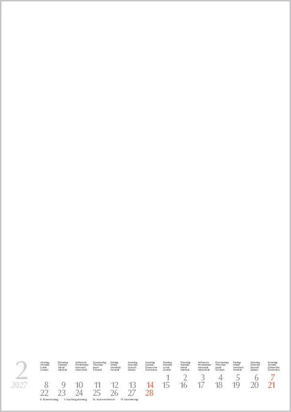Bild: 9783819304507 | Foto-Malen-Basteln Bastelkalender A4 weiß 2027 | Verlag Korsch | 14 S.