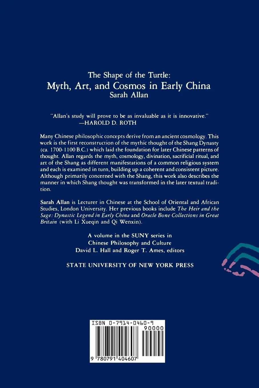 Rückseite: 9780791404607 | The Shape of the Turtle | Myth, Art, and Cosmos in Early China | Allan
