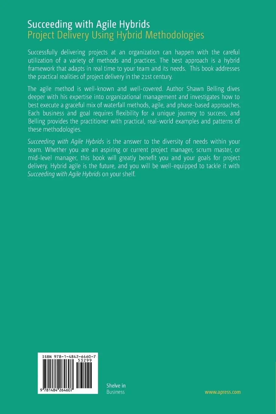 Rückseite: 9781484264607 | Succeeding with Agile Hybrids | Shawn Belling | Taschenbuch | xi