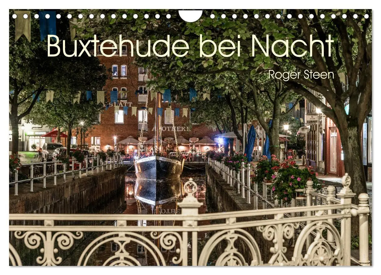 Cover: 9783457884607 | Buxtehude bei Nacht (Wandkalender 2026 DIN A4 quer), CALVENDO...