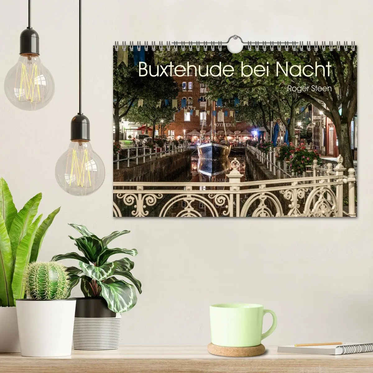 Bild: 9783457884607 | Buxtehude bei Nacht (Wandkalender 2026 DIN A4 quer), CALVENDO...
