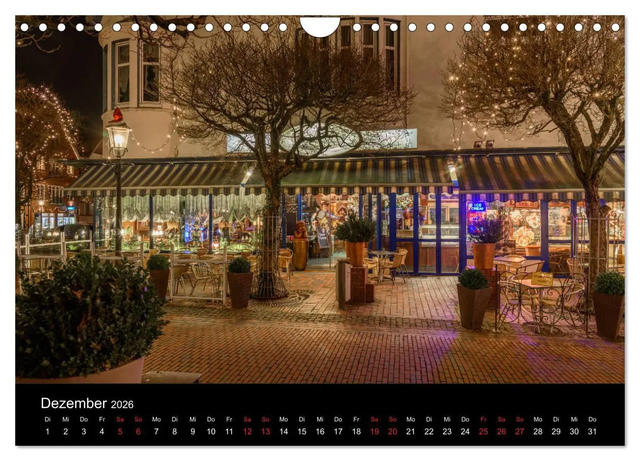 Bild: 9783457884607 | Buxtehude bei Nacht (Wandkalender 2026 DIN A4 quer), CALVENDO...