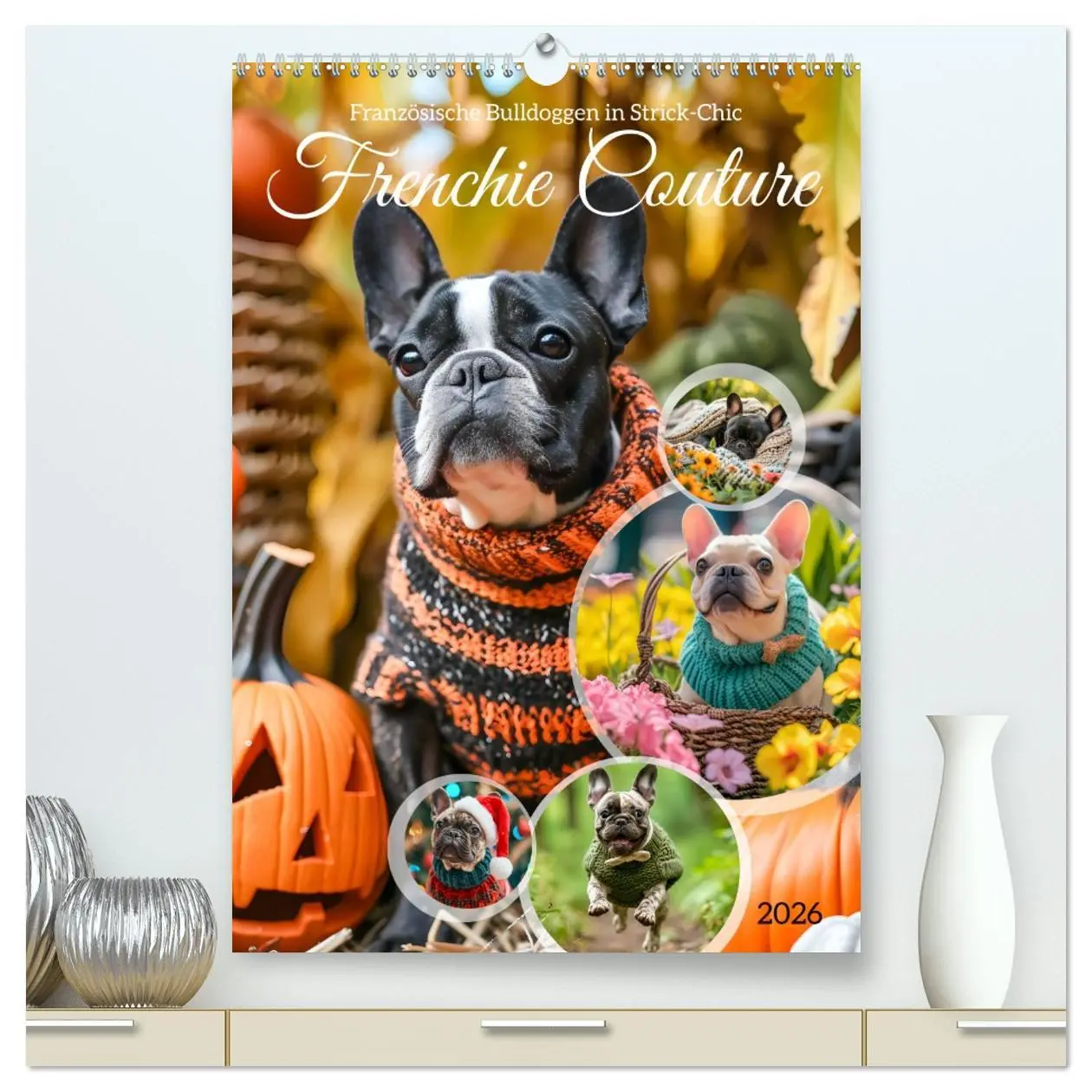 Cover: 9783516284607 | Frenchie Couture - Französische Bulldoggen in Strick-Chic...