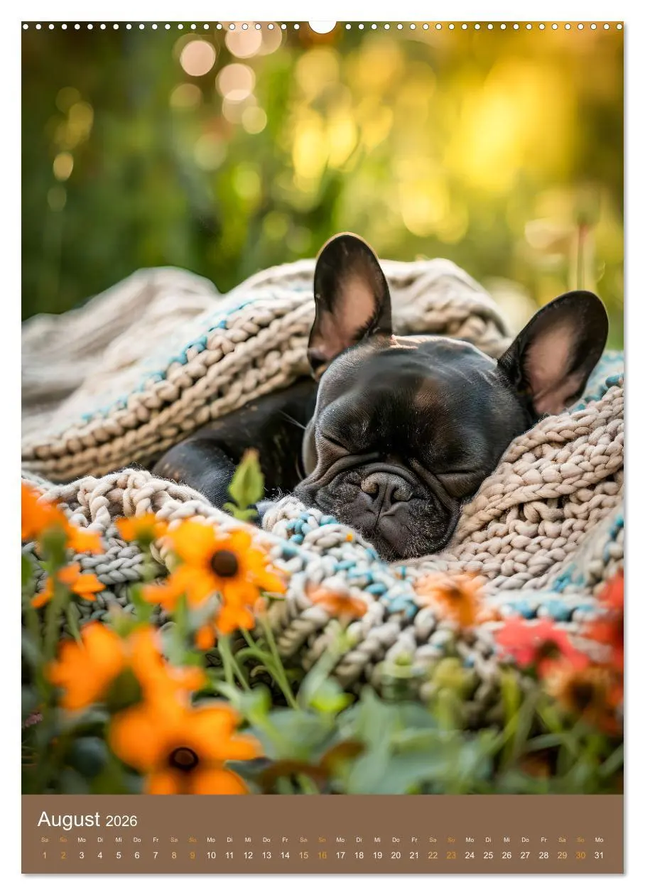 Bild: 9783516284607 | Frenchie Couture - Französische Bulldoggen in Strick-Chic...