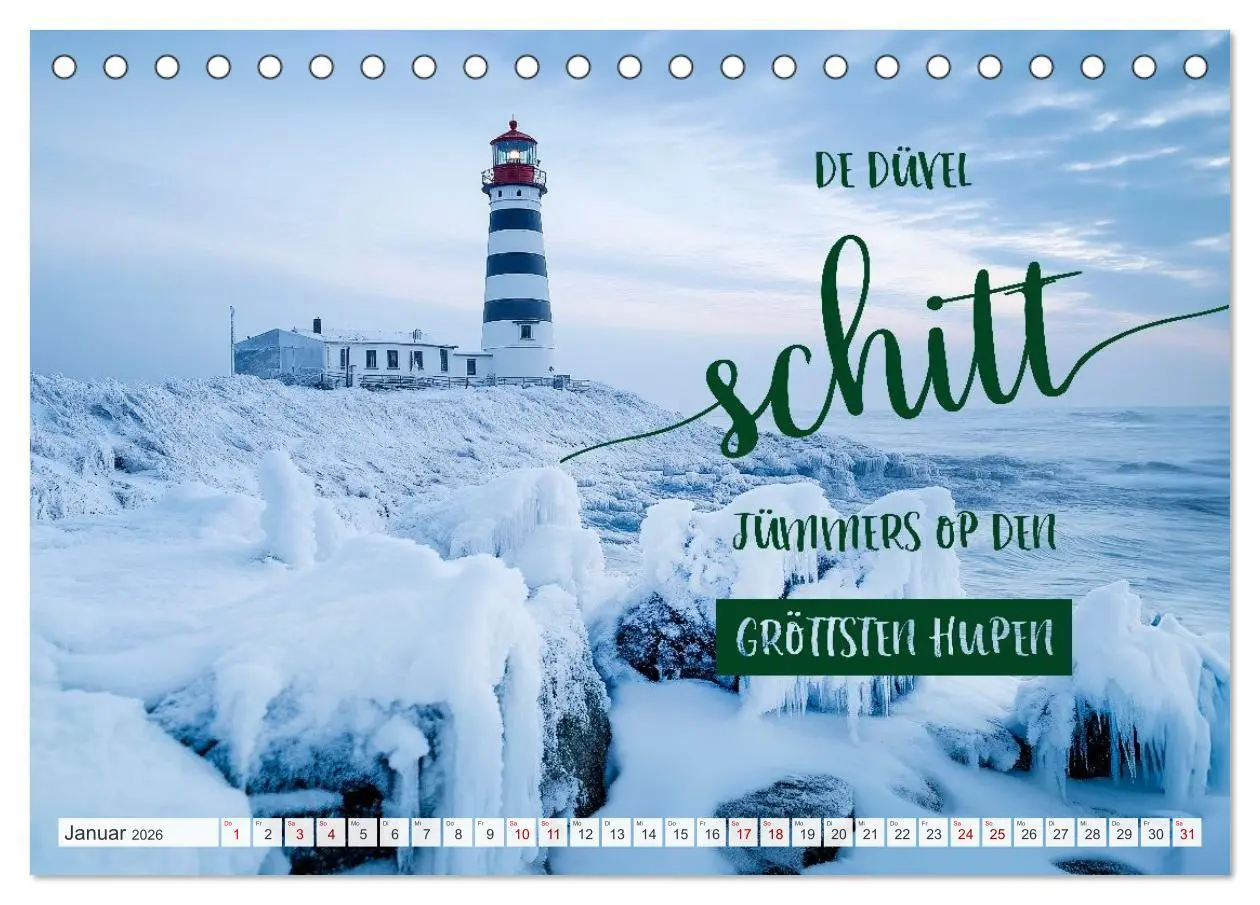 Bild: 9783516594607 | Meerblick und Plattschnack (Tischkalender 2026 DIN A5 quer),...