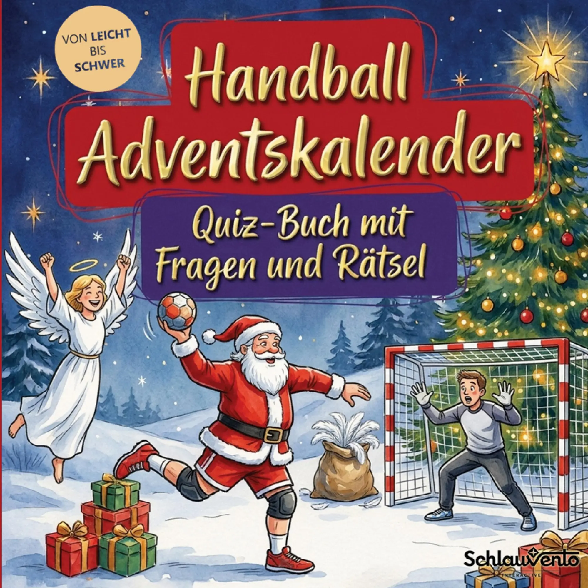Cover: 9783693194607 | Handball-Adventskalender: Quiz-Buch mit Fragen und Rätsel | Buch