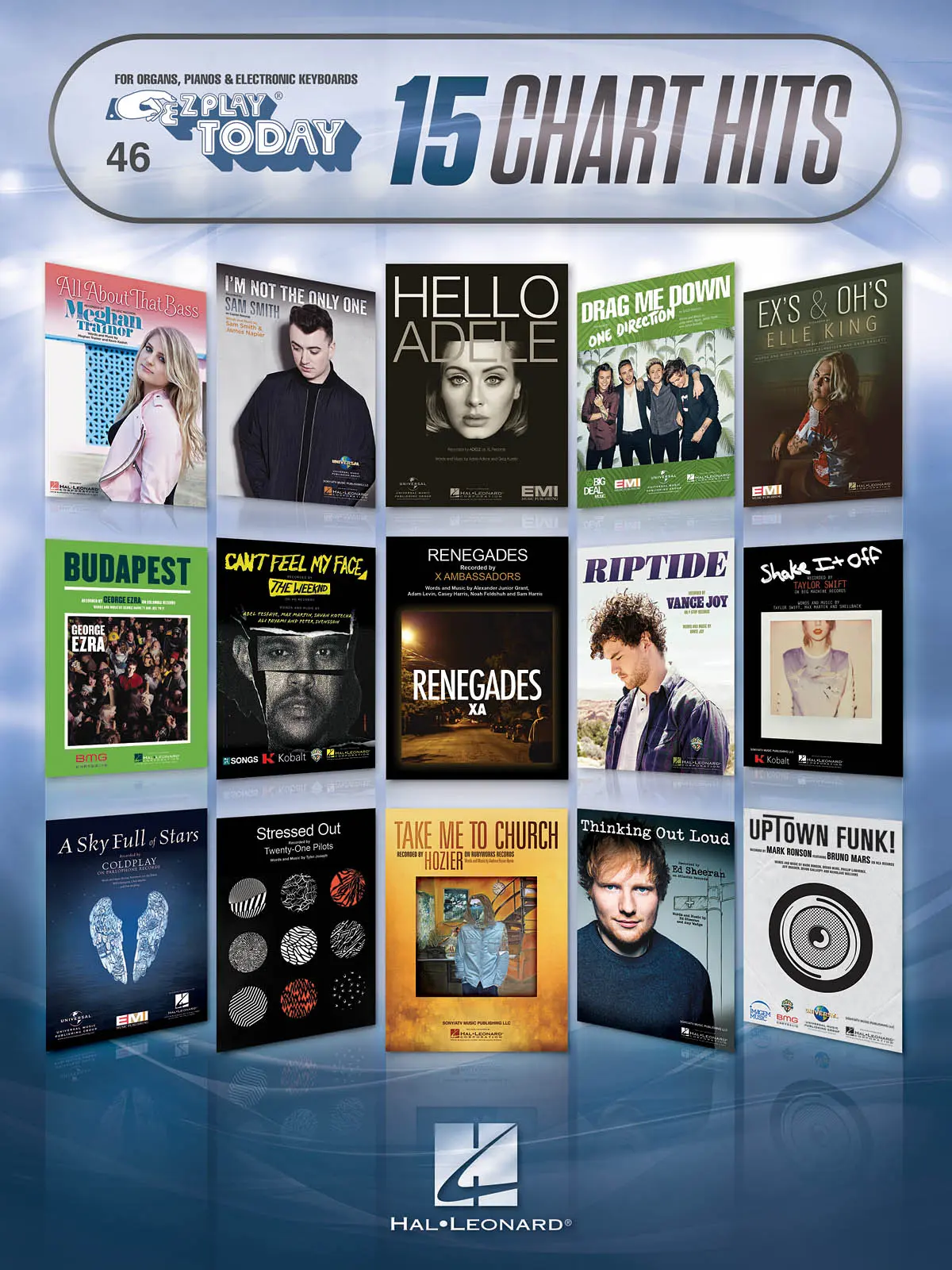 Cover: 888680604707 | E-Z Play Today Volume 46: 15 Chart Hits | Buch | Englisch | 2016