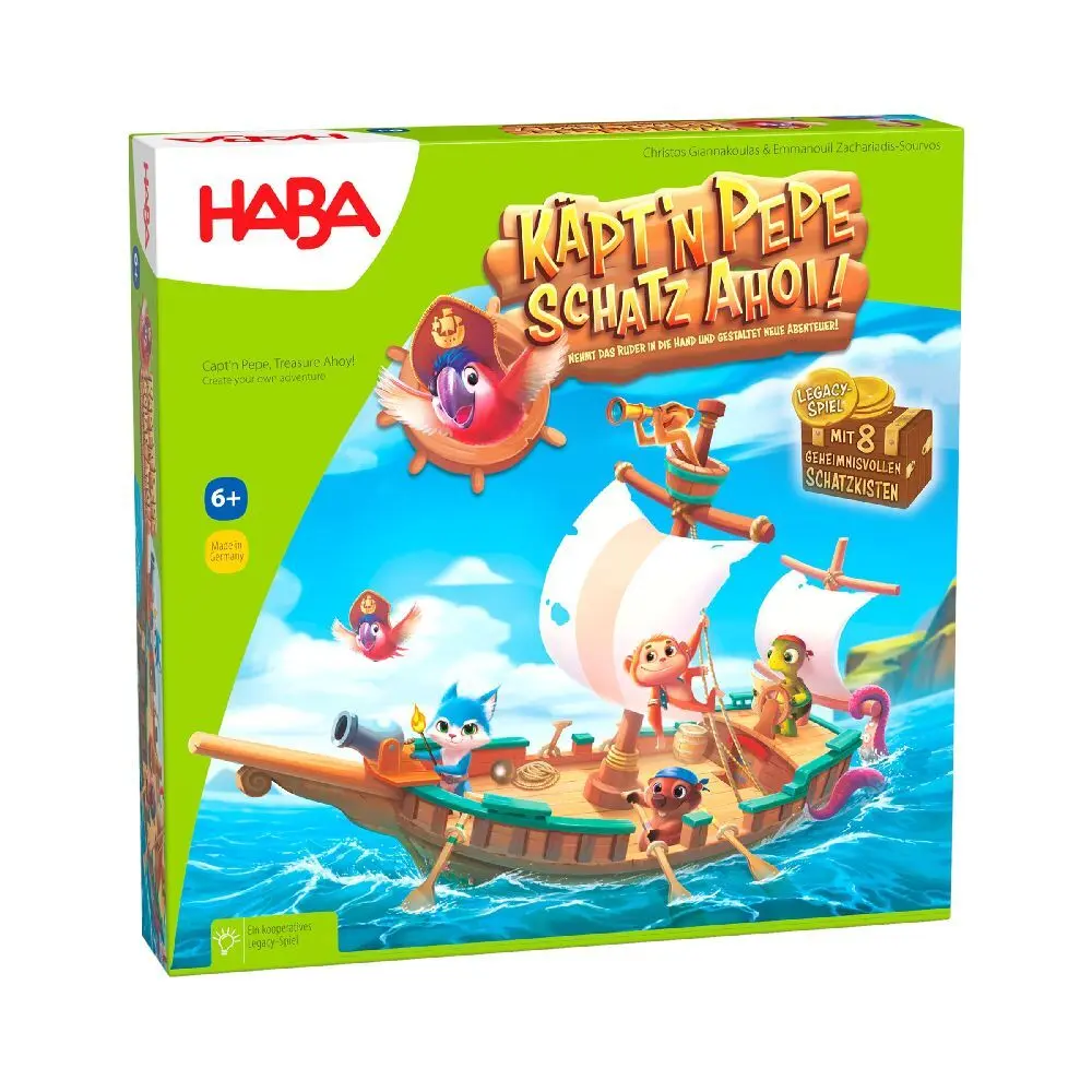 Cover: 4010168264707 | Käptn Pepe, Schatz ahoi! | Spiel | Papp-Deckel und Papp-Boden | 2024