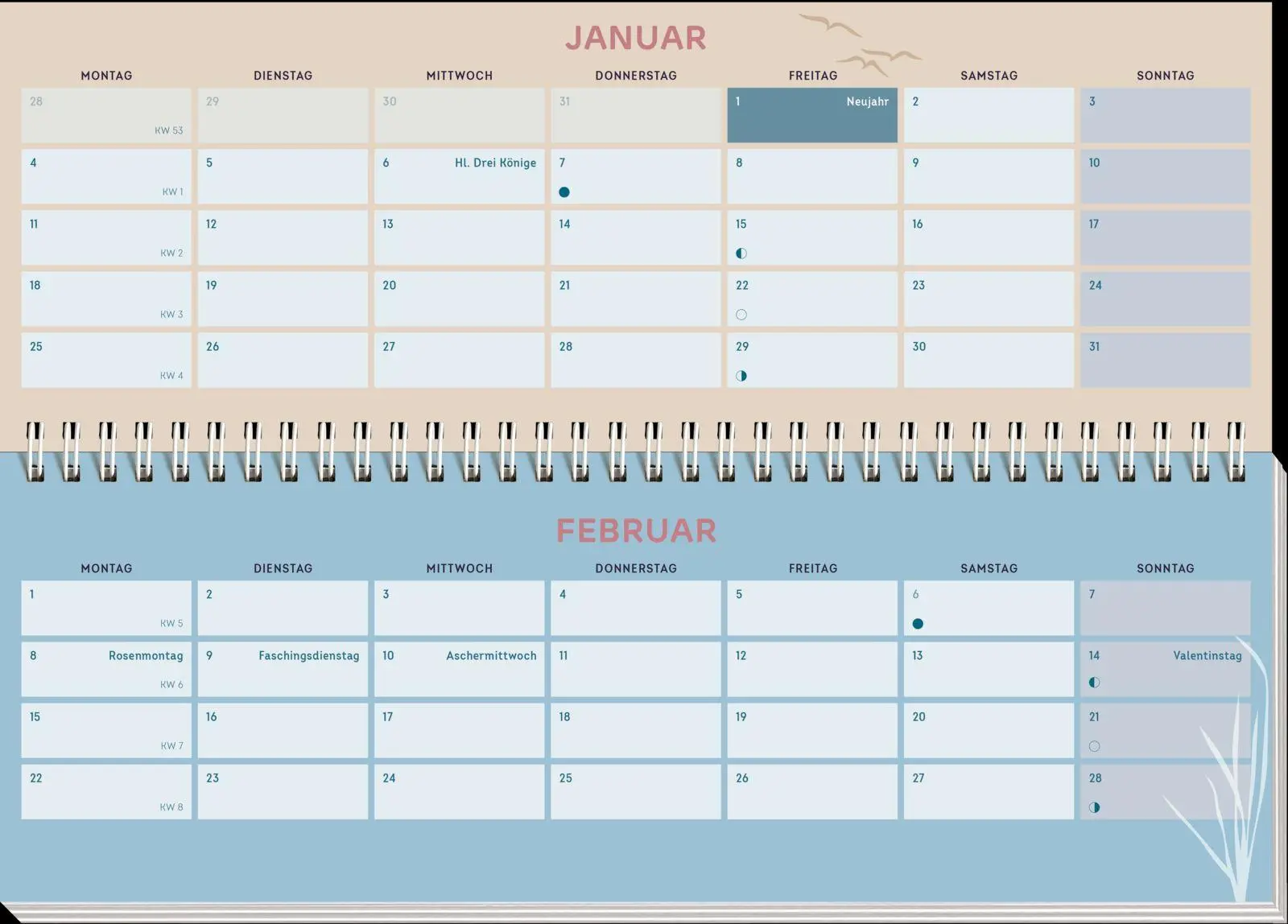 Bild: 4036442014707 | Tischkalender 2027 quer: Nimm dir etwas Zeit für dich | Groh Verlag