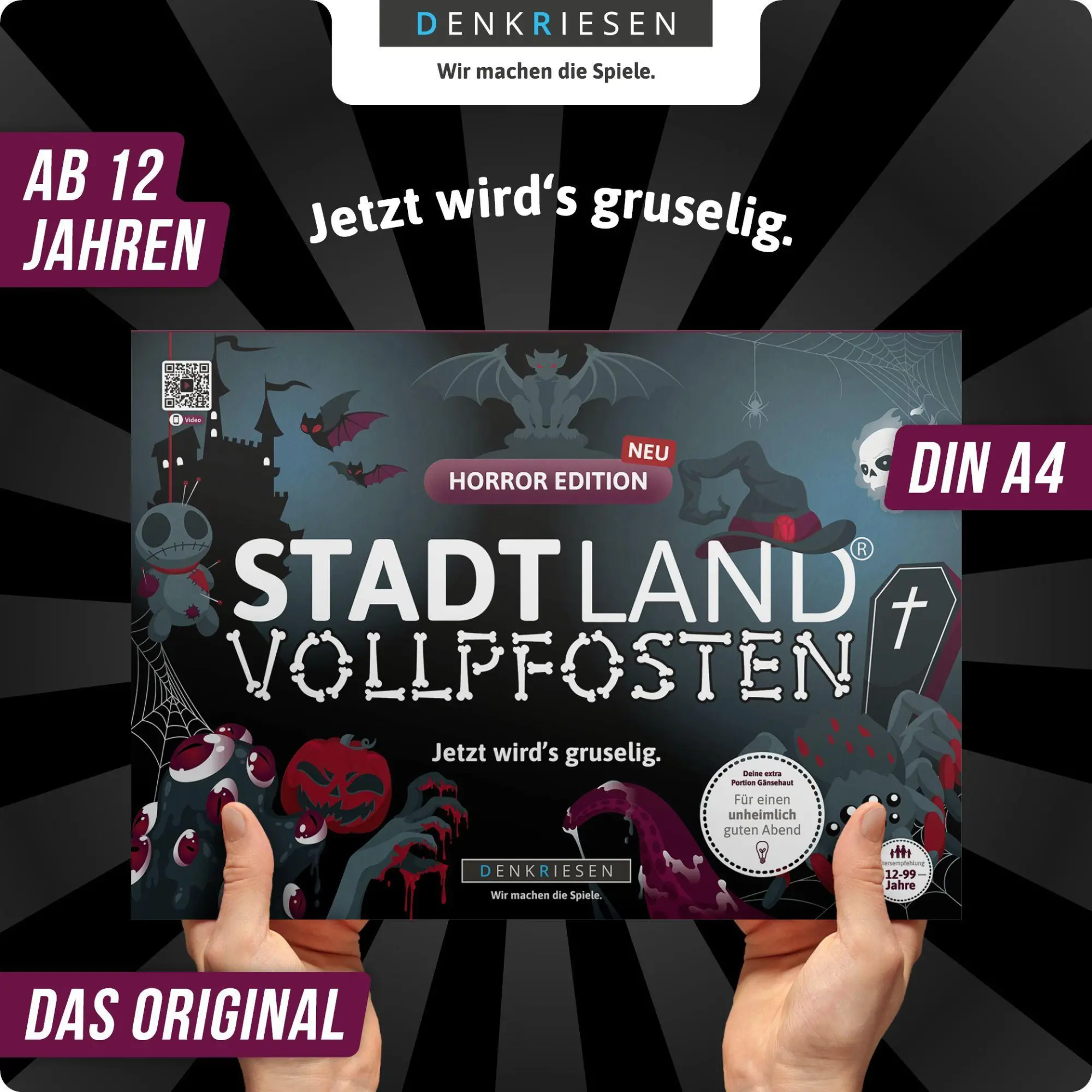 Bild: 4260528094707 | DENKRIESEN - STADT LAND VOLLPFOSTEN® - HORROR EDITION - "Jetzt...