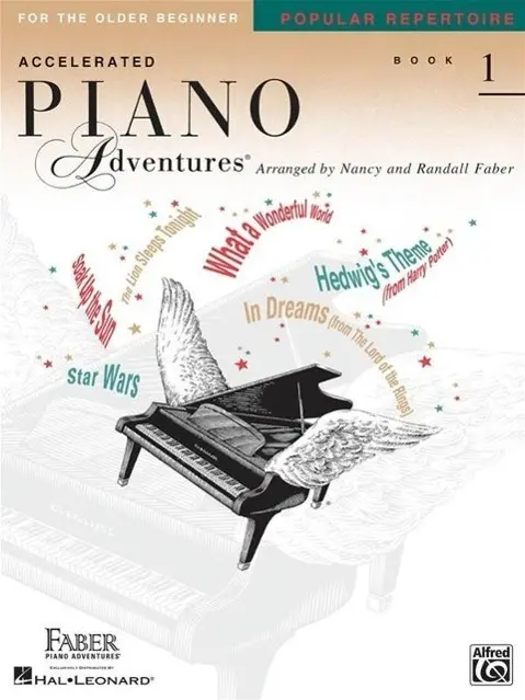 Cover: 9781616774707 | Accelerated Piano Adventures for the Older Beginner - Popular...